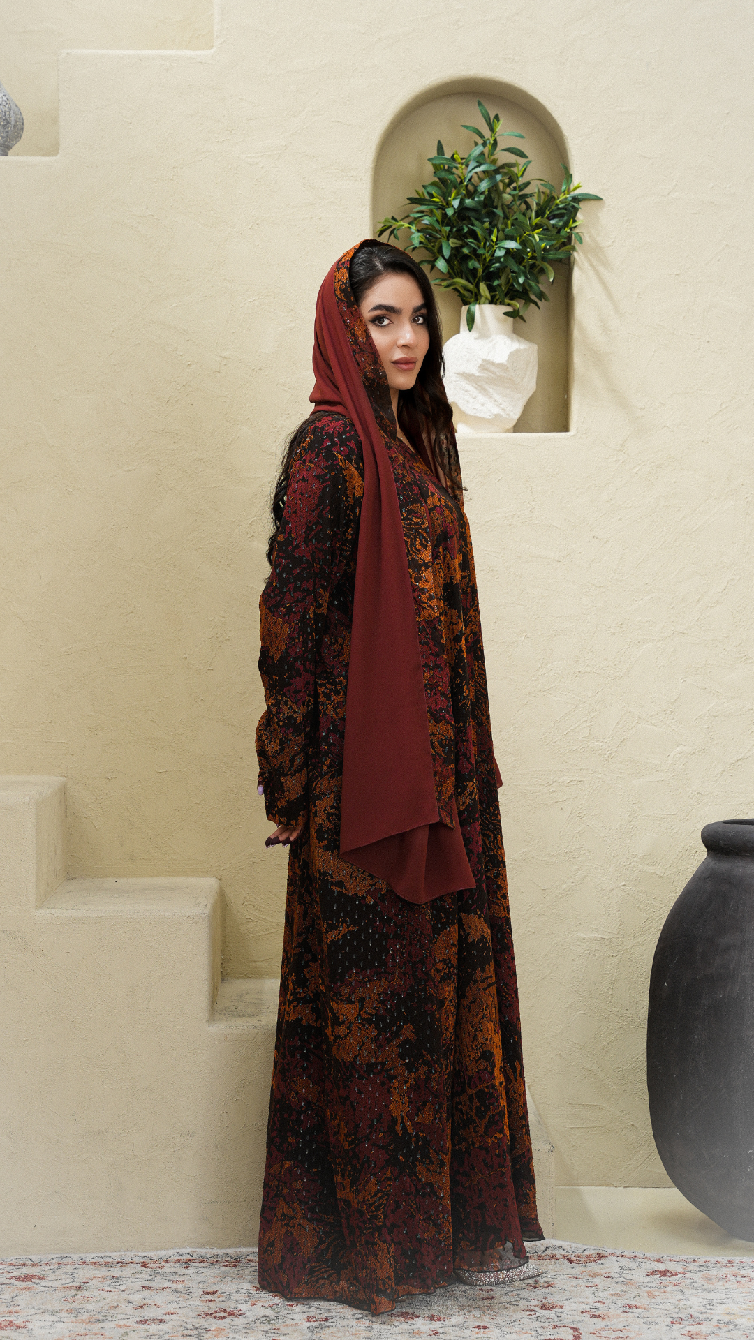Abaya “Sunset Charm ”