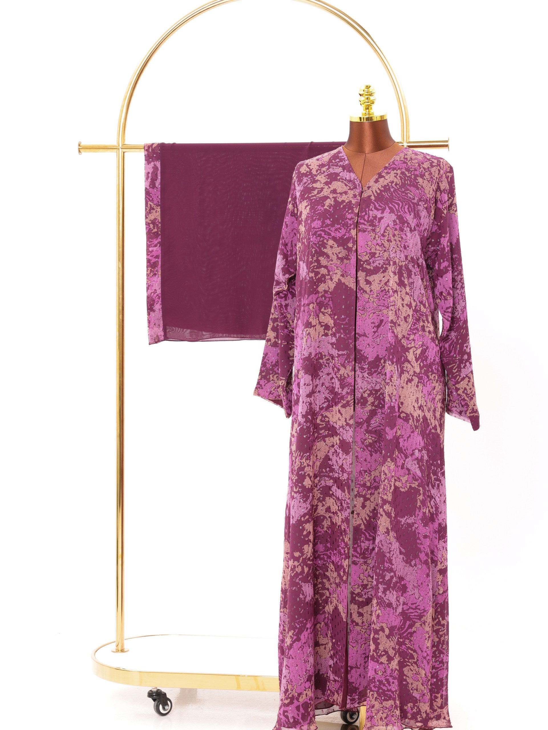 Abaya “Violet Whisper”