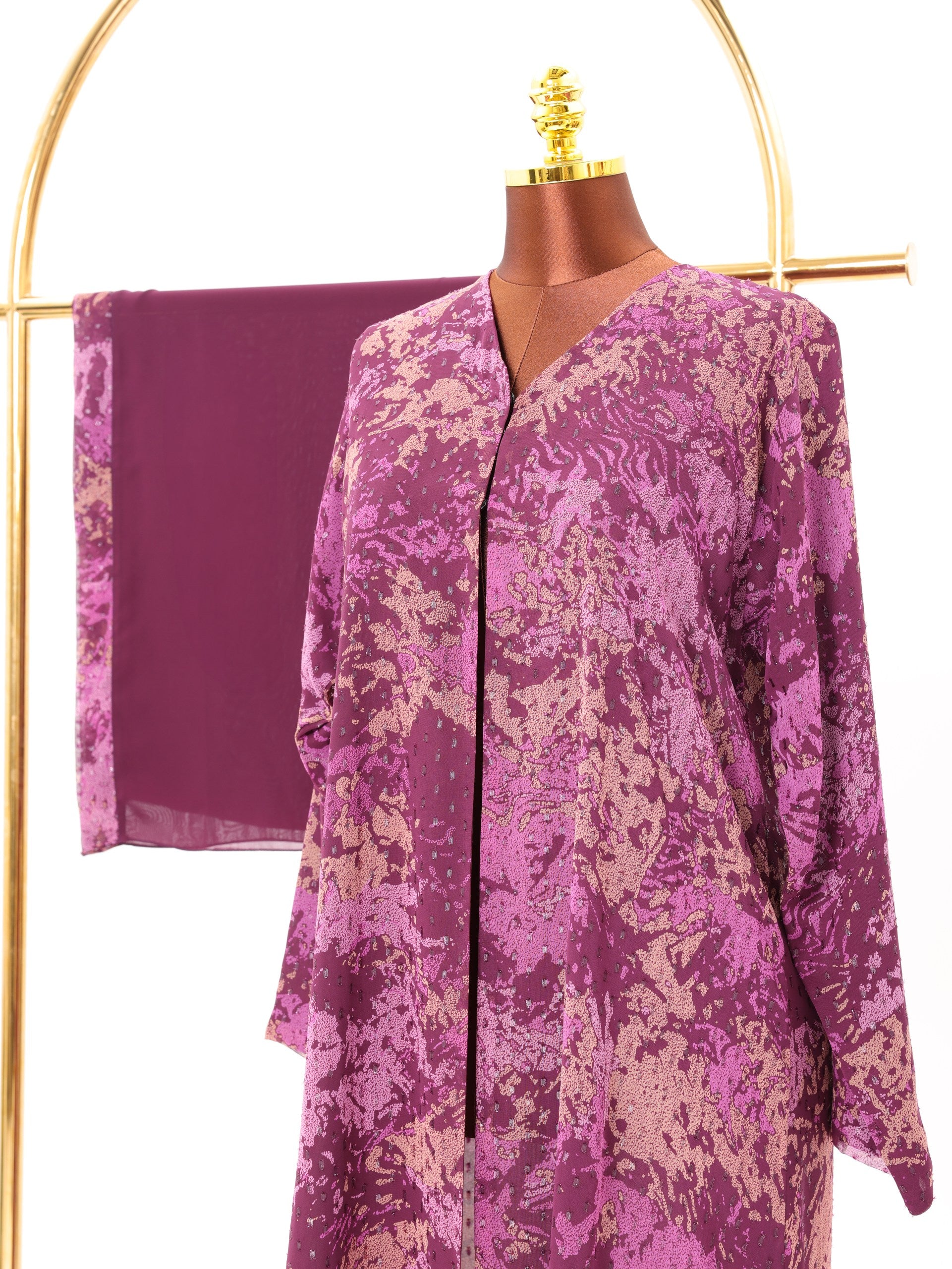 Abaya “Violet Whisper”