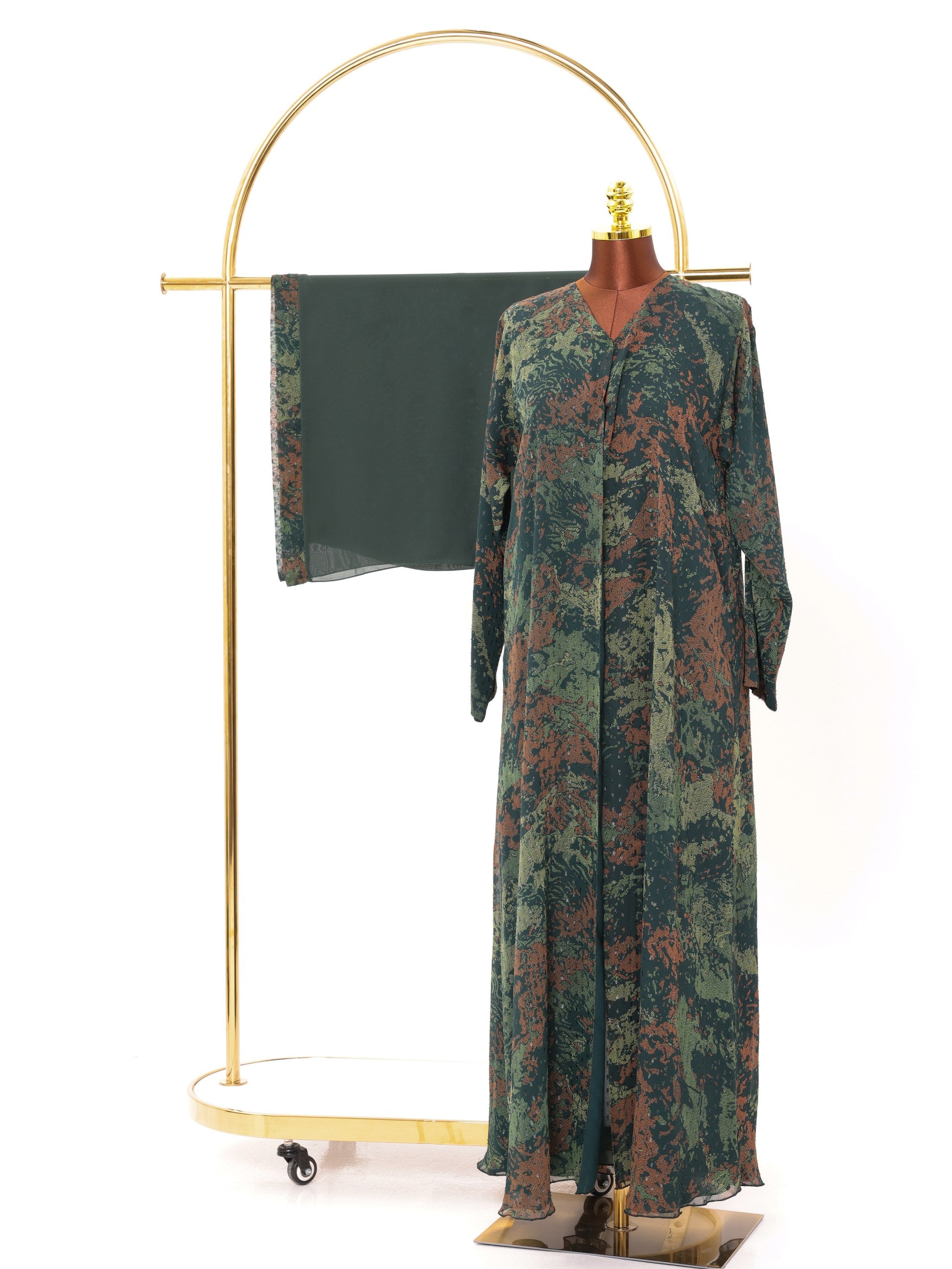 Abaya “Emerald Rustic”