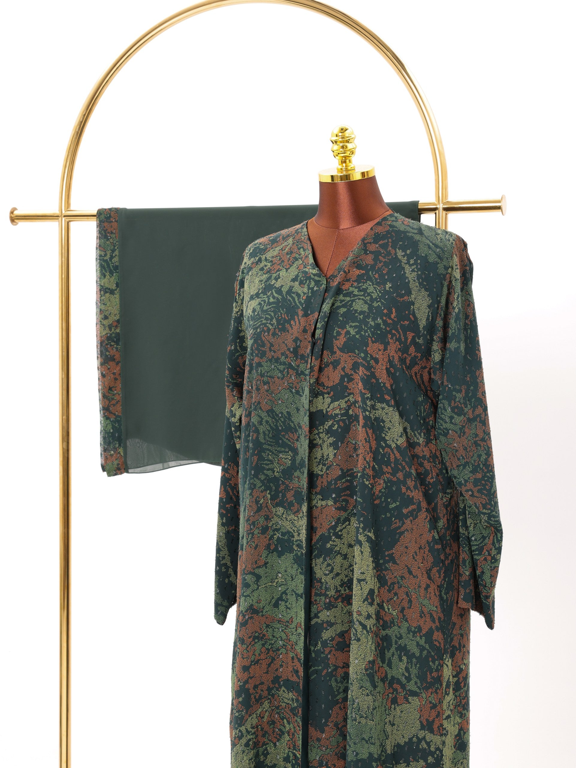 Abaya “Emerald Rustic”