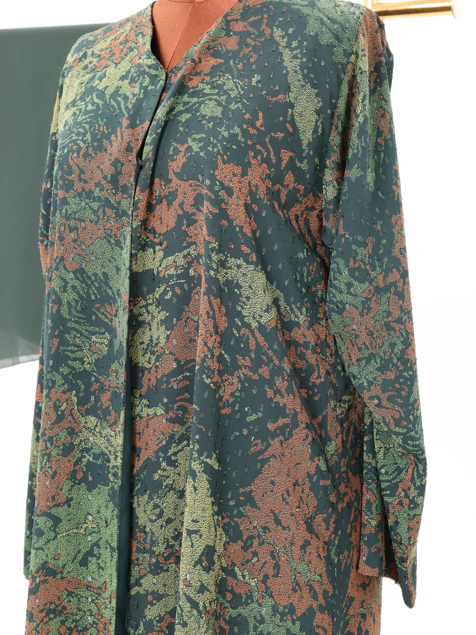 Abaya “Emerald Rustic”