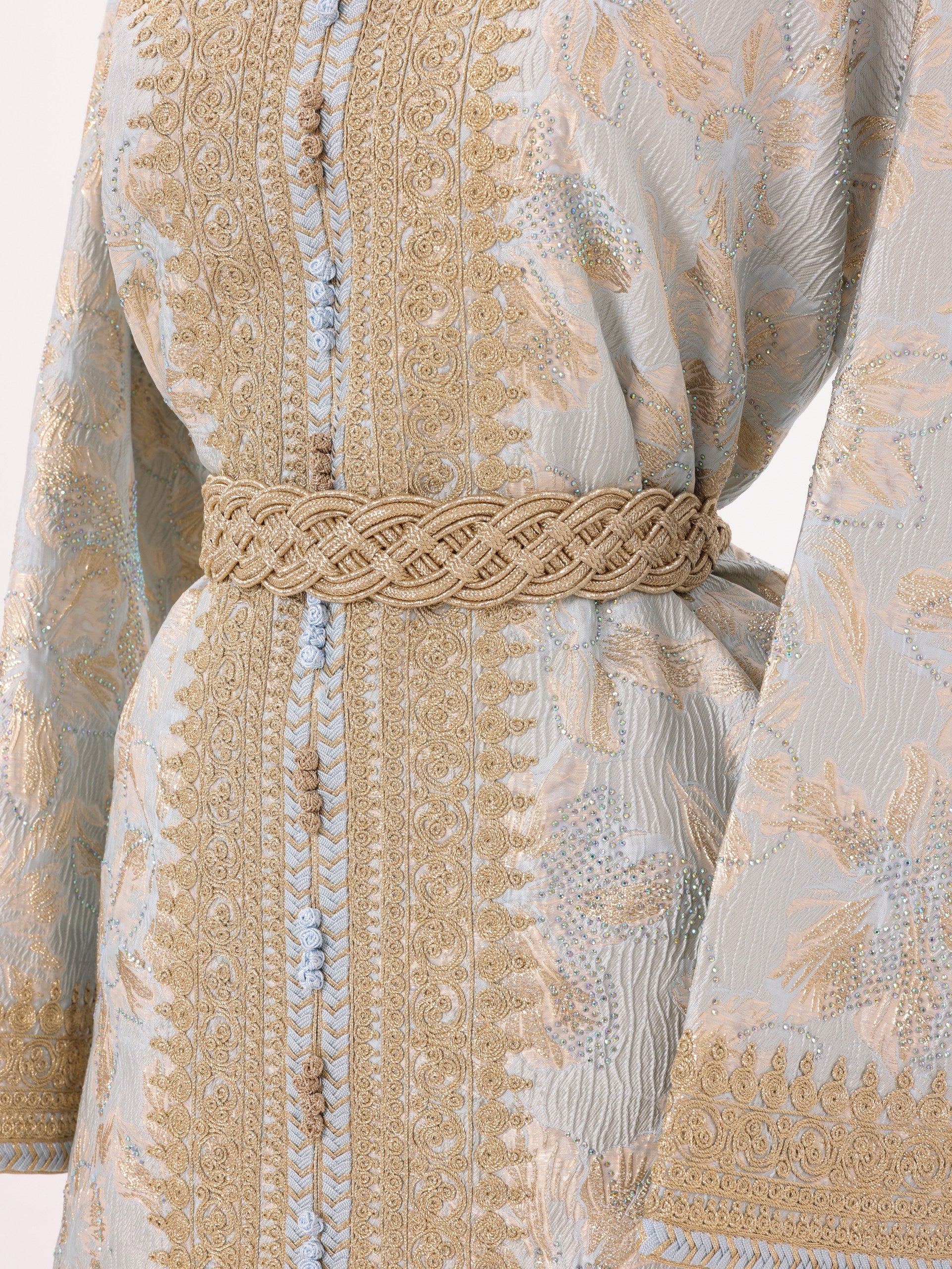 Blue Fes Touch kaftan