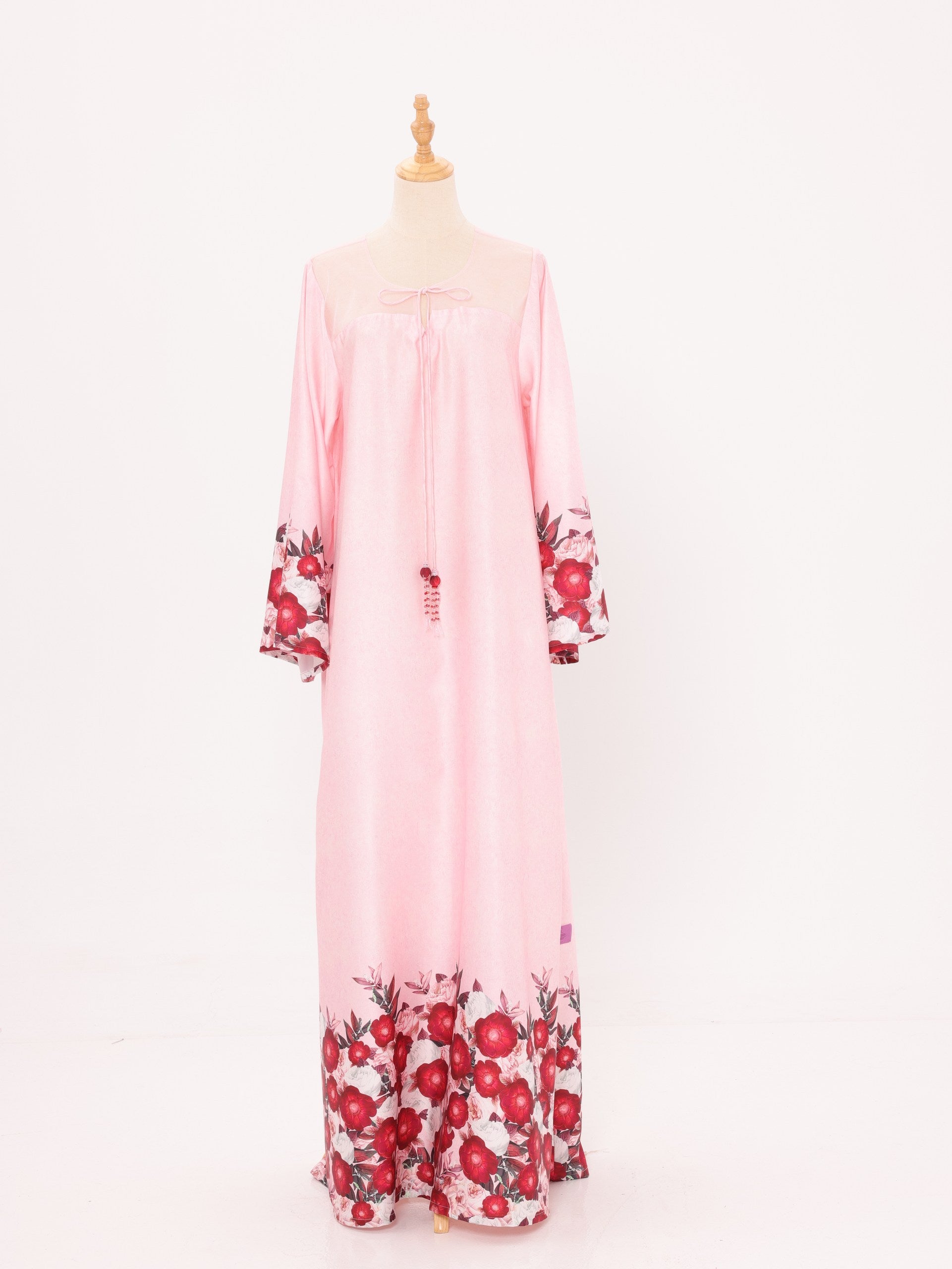 Rose Silk Garden Jalabiya