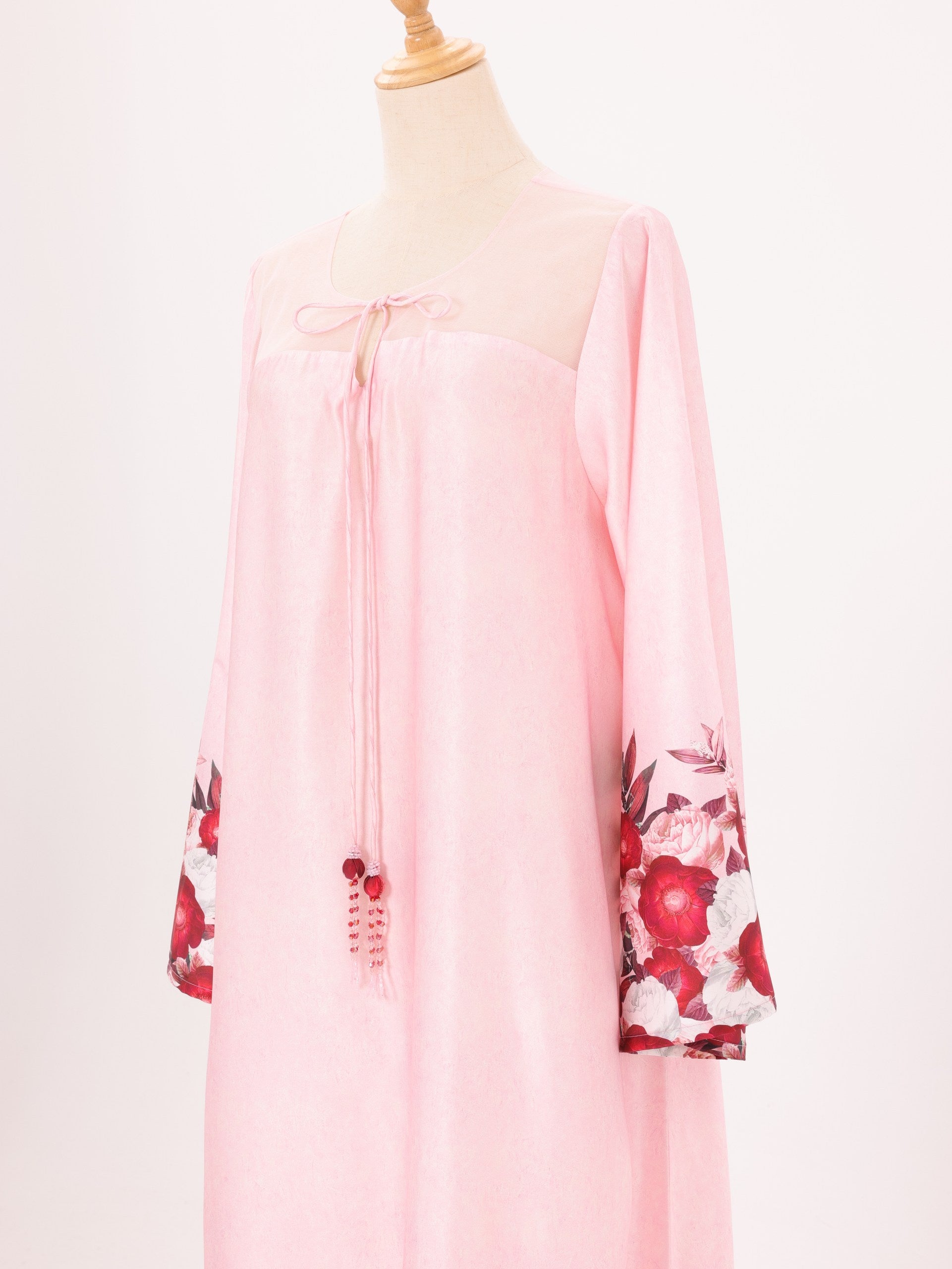 Rose Silk Garden Jalabiya