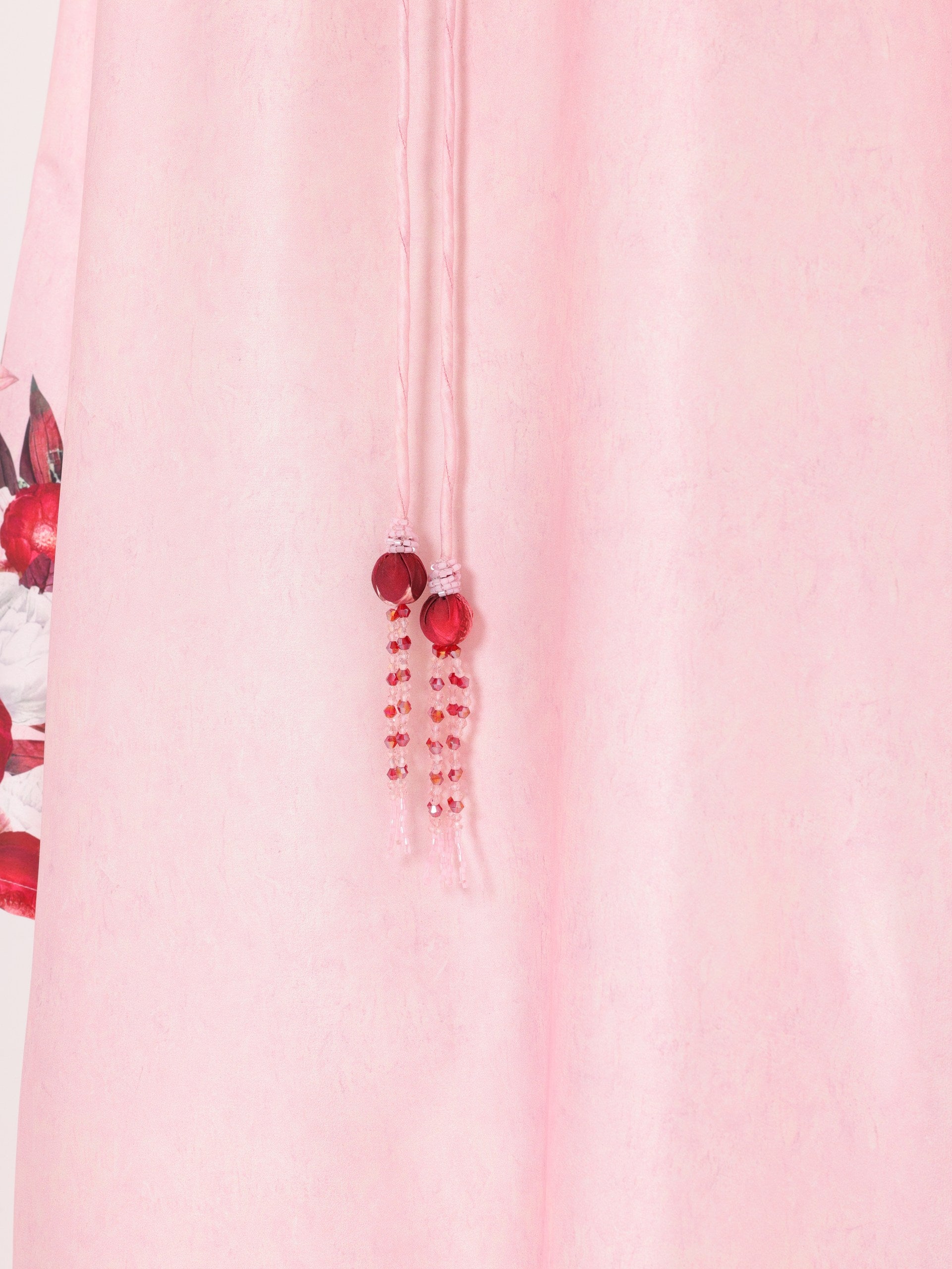 Rose Silk Garden Jalabiya