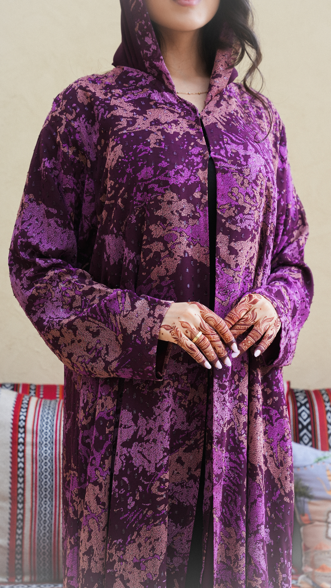 Abaya “Violet Whisper”