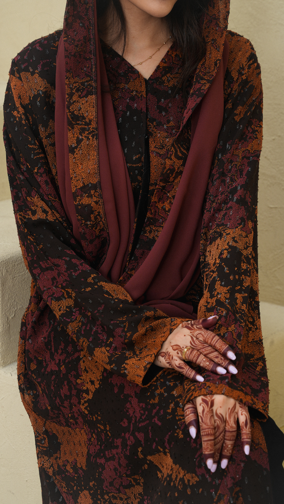 Abaya “Sunset Charm ”