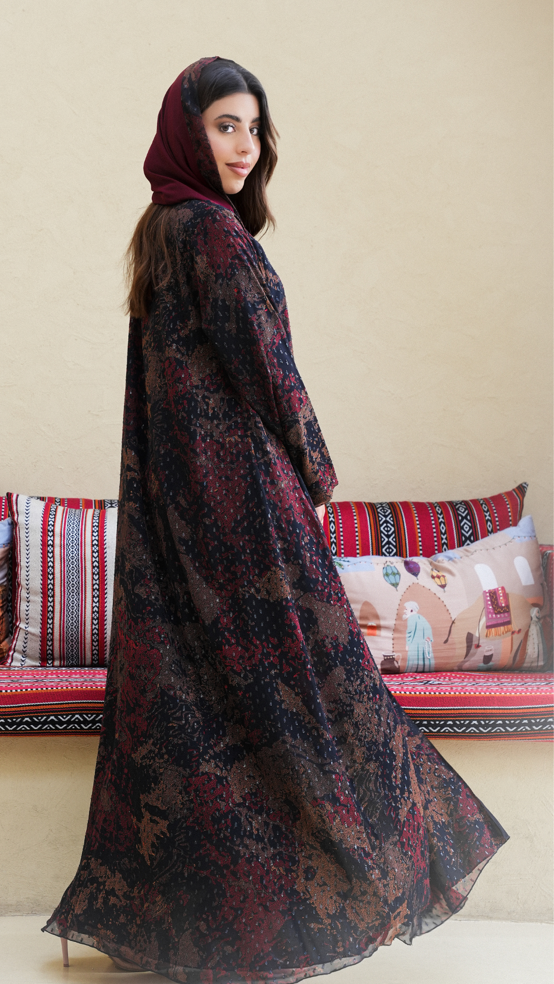 Abaya “Sunset Elegance”