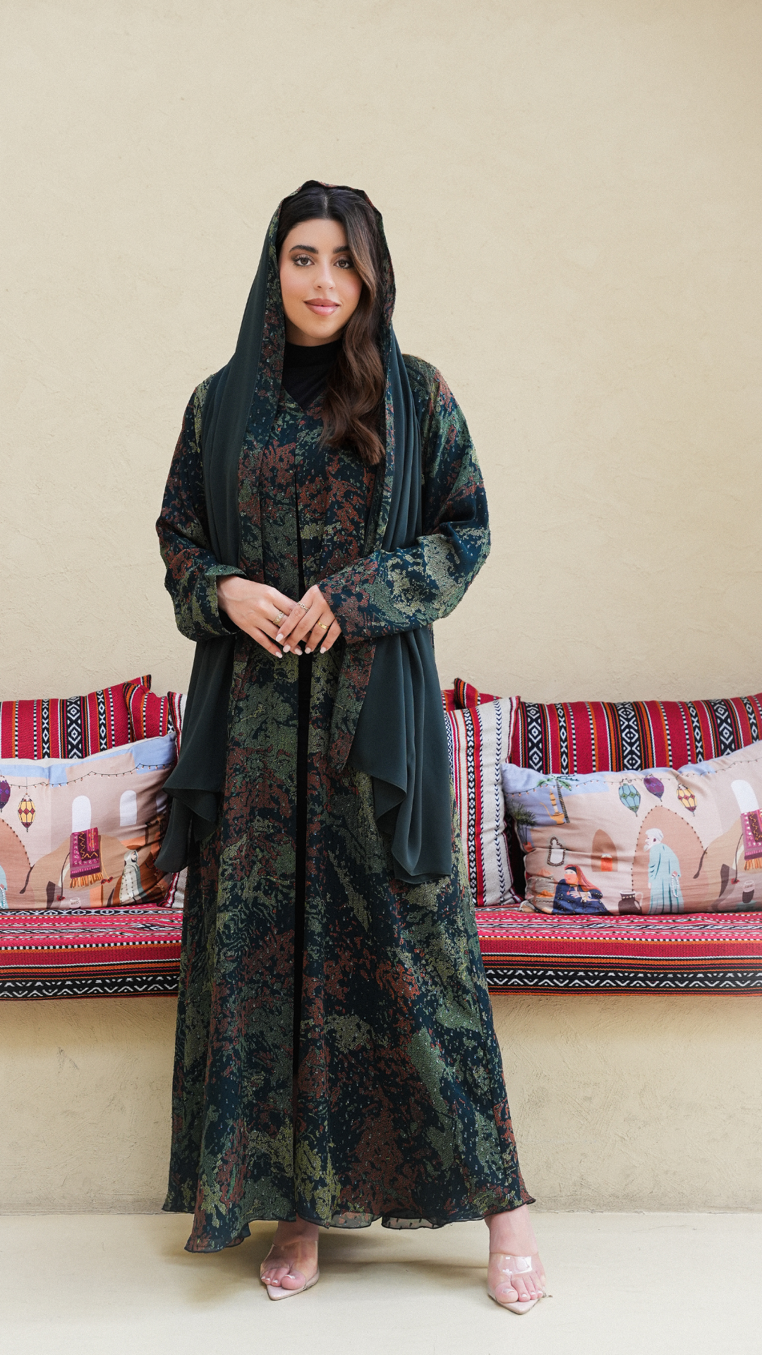 Abaya “Emerald Rustic”