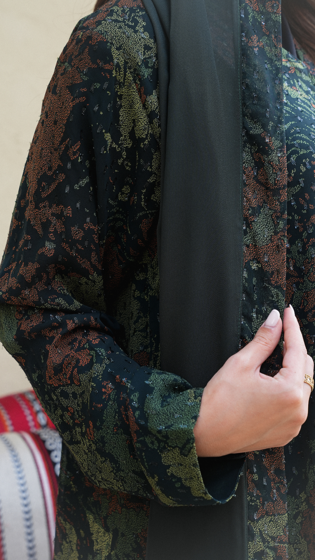 Abaya “Emerald Rustic”