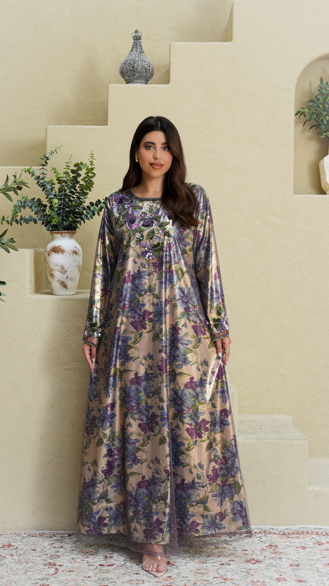 Violet Radiance Dress