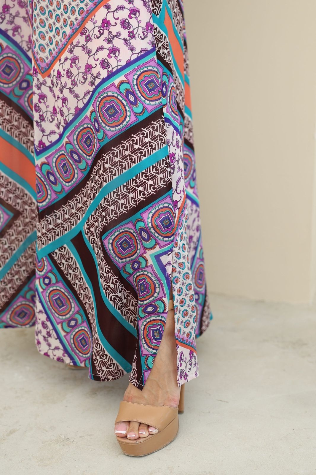 Bohemian Charm Chiffon Jalabiya