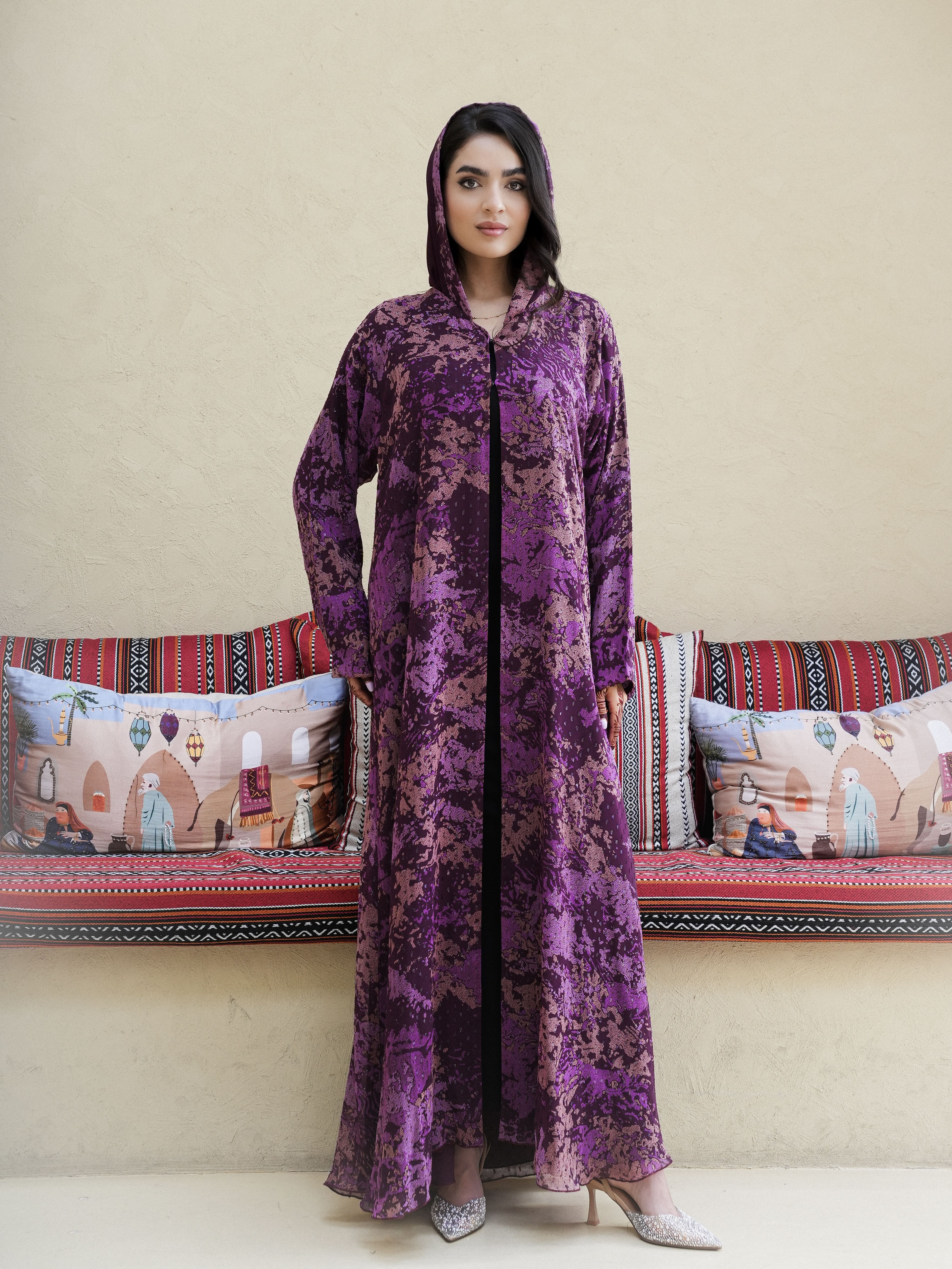 Abaya “Violet Whisper”