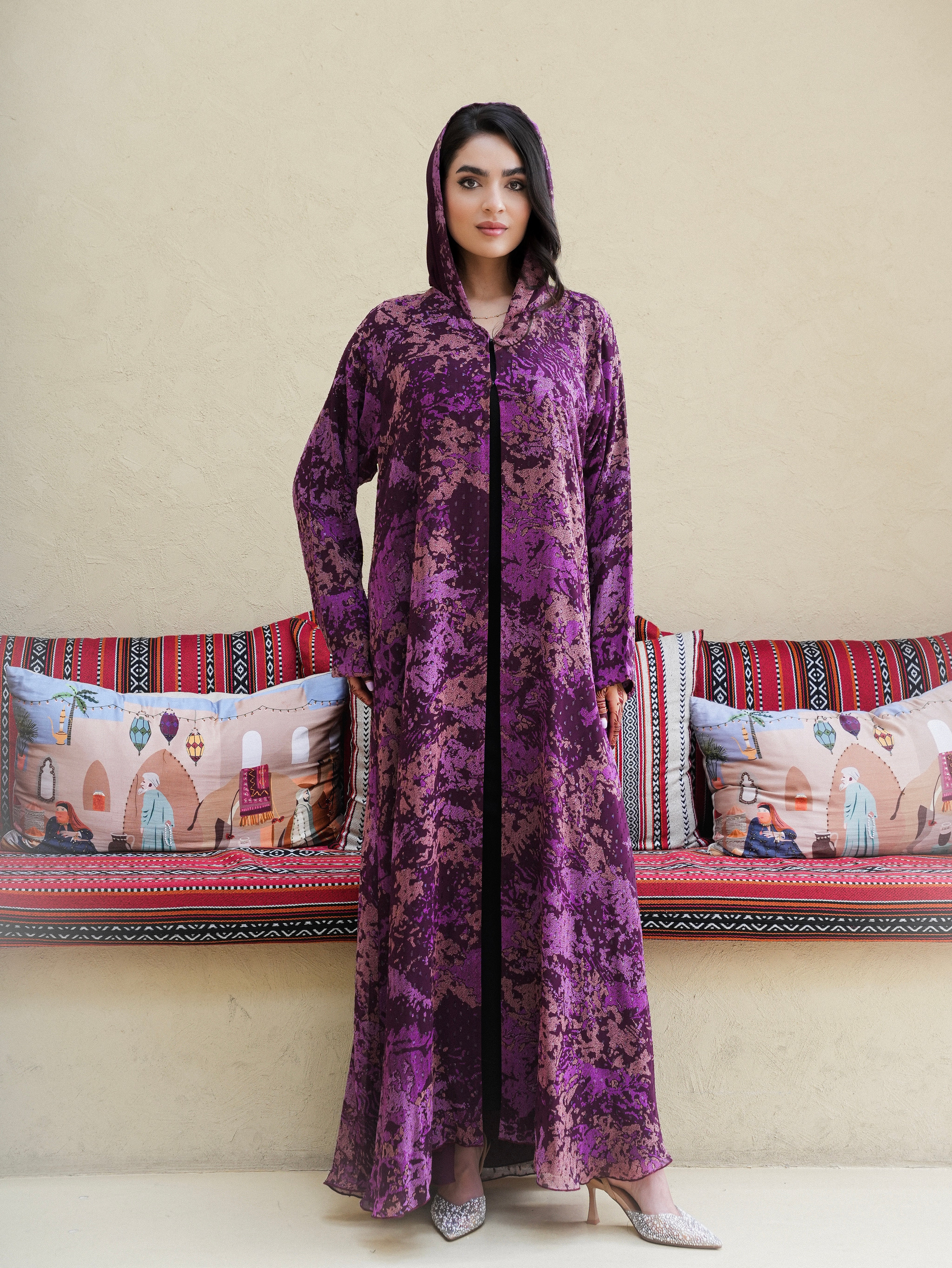 Abaya “Violet Whisper”