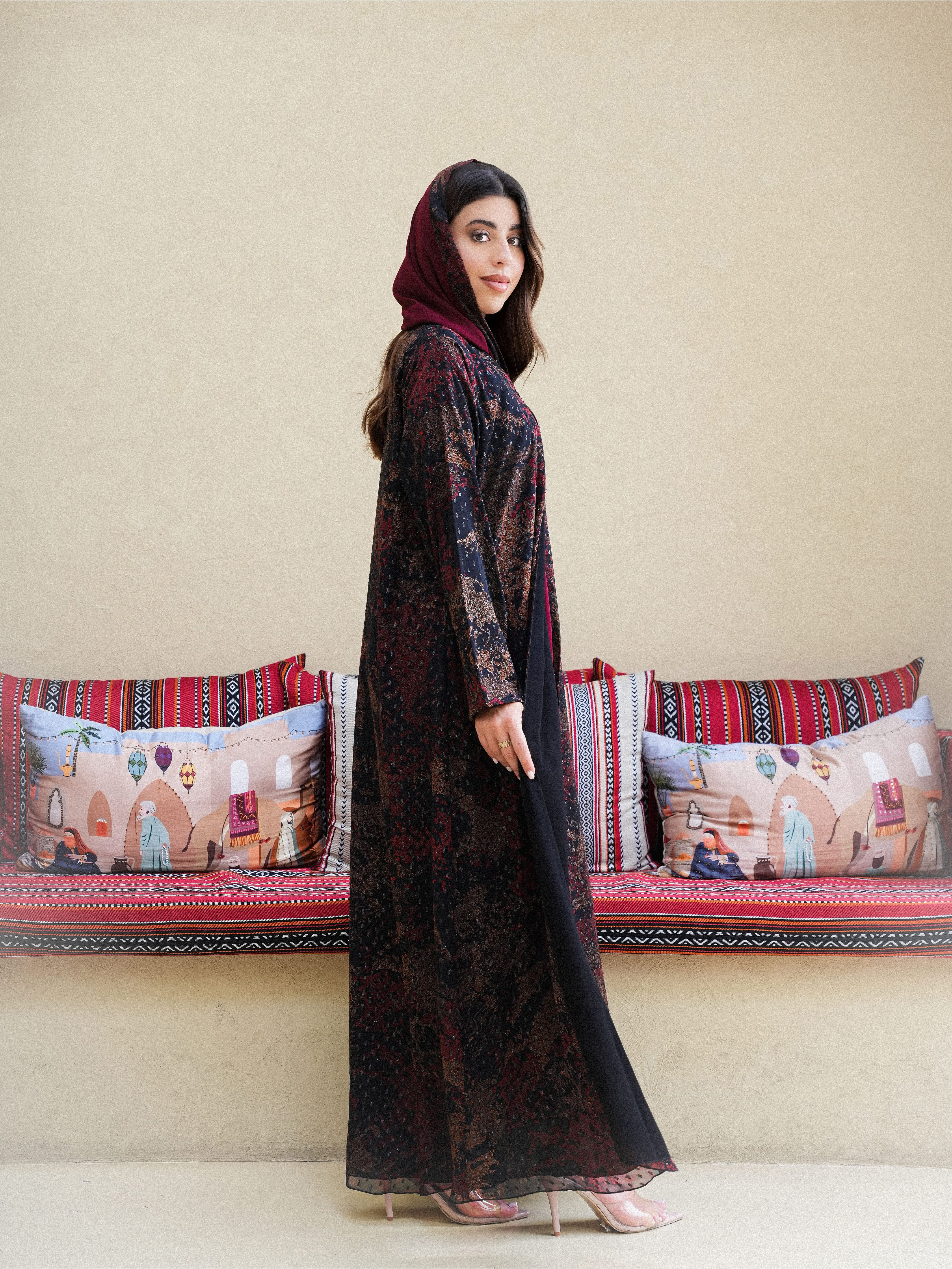 Abaya “Sunset Elegance”