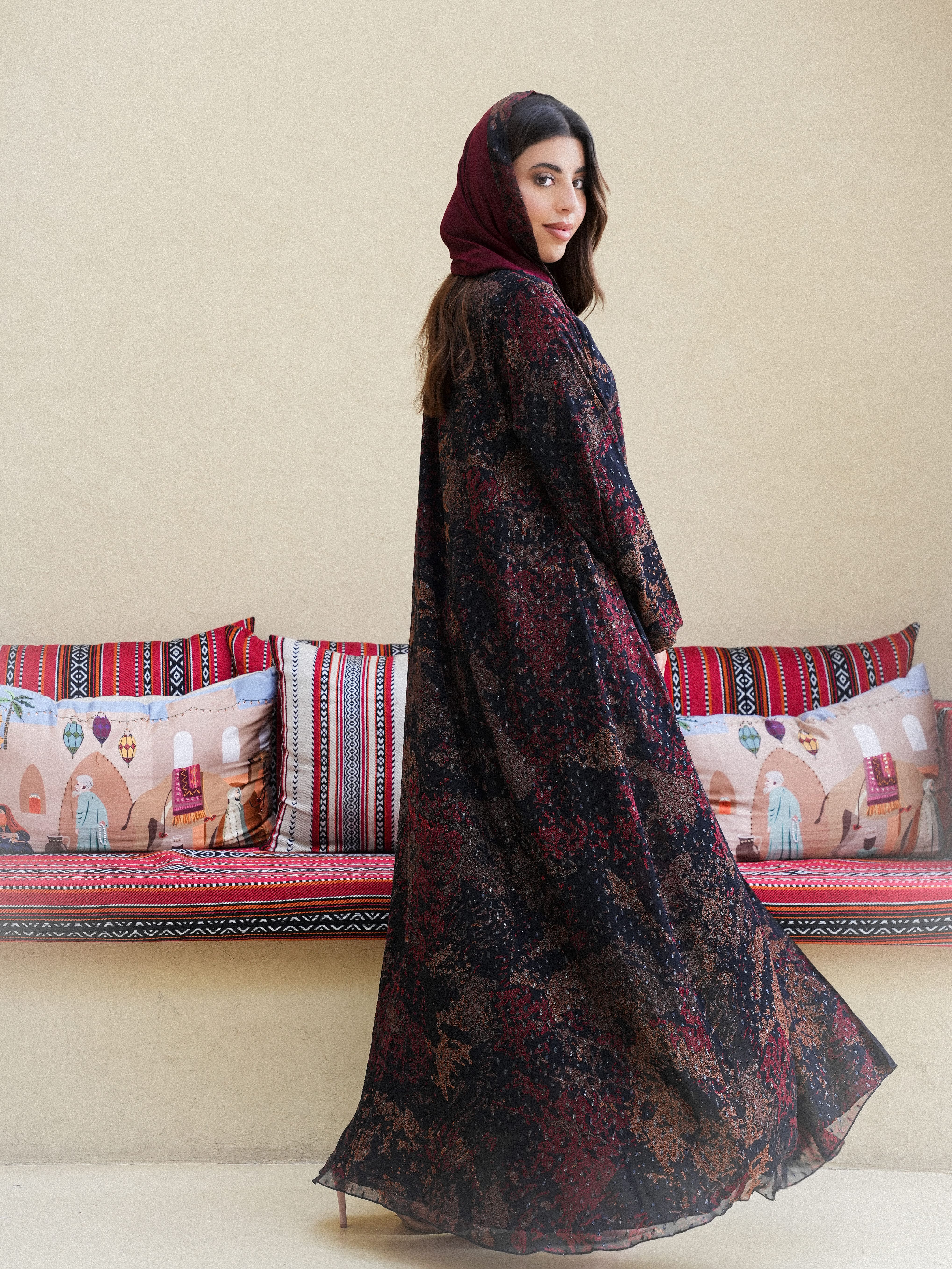 Abaya “Sunset Elegance”