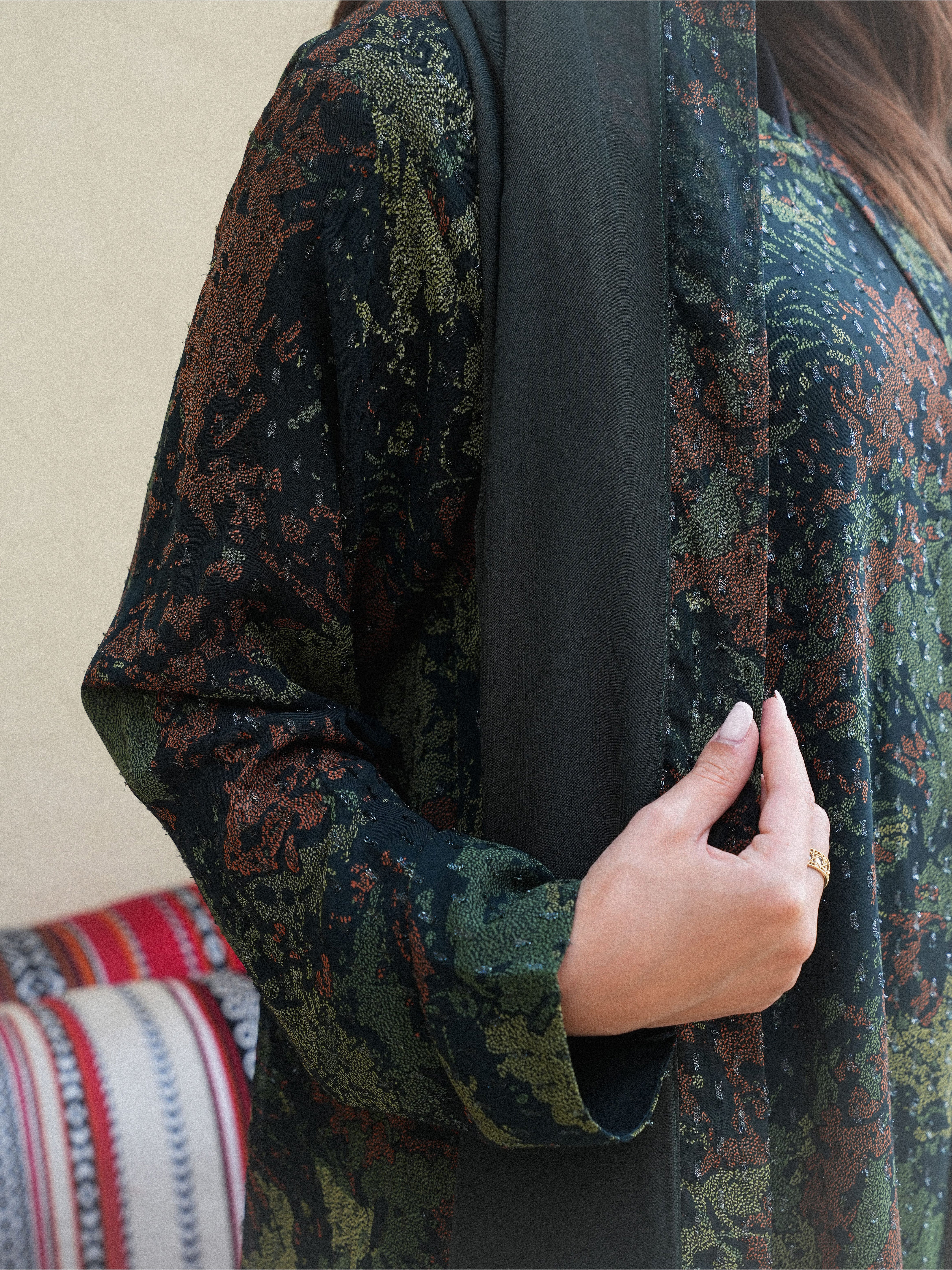 Abaya “Emerald Rustic”