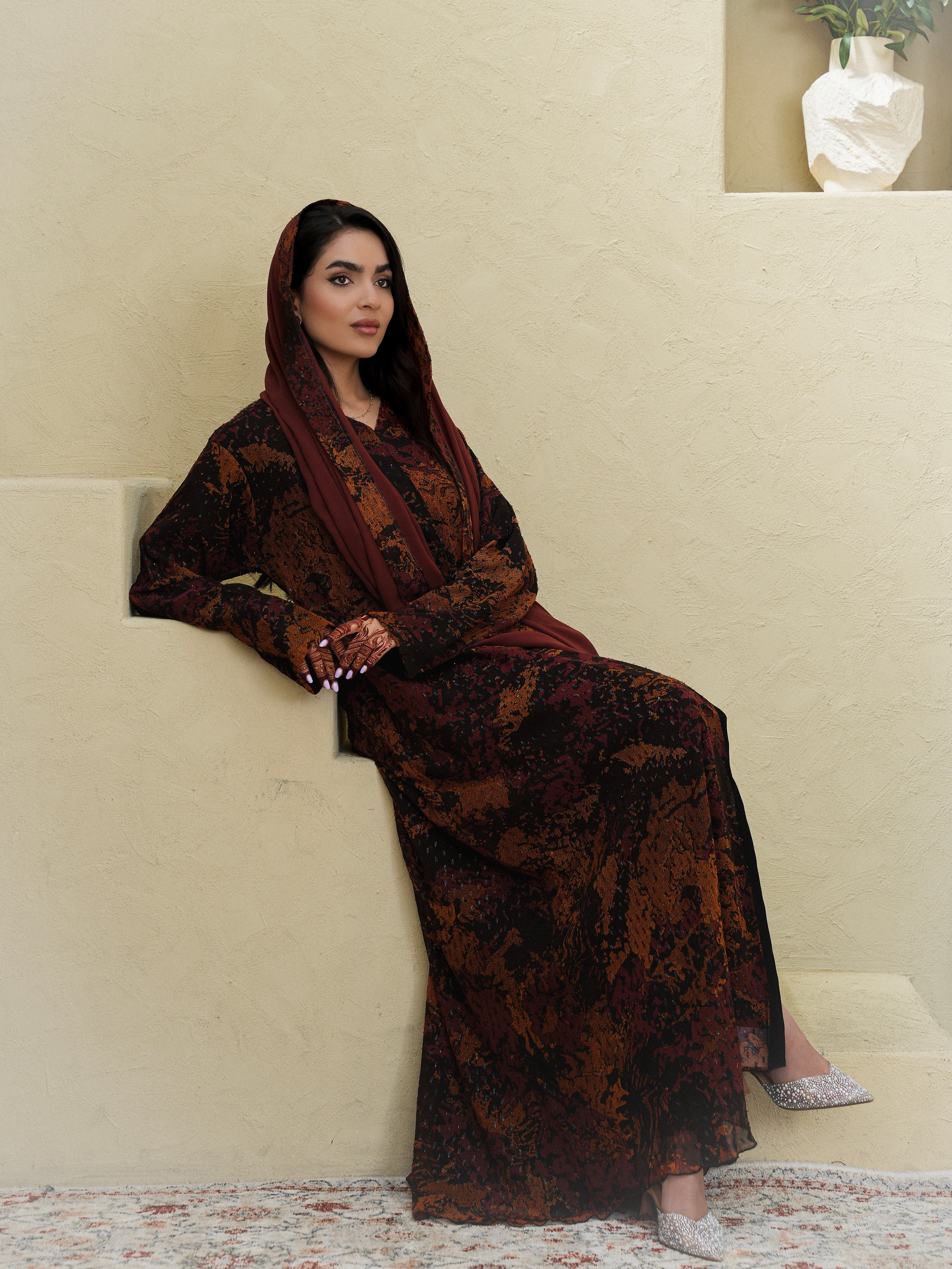 Abaya “Sunset Charm ”