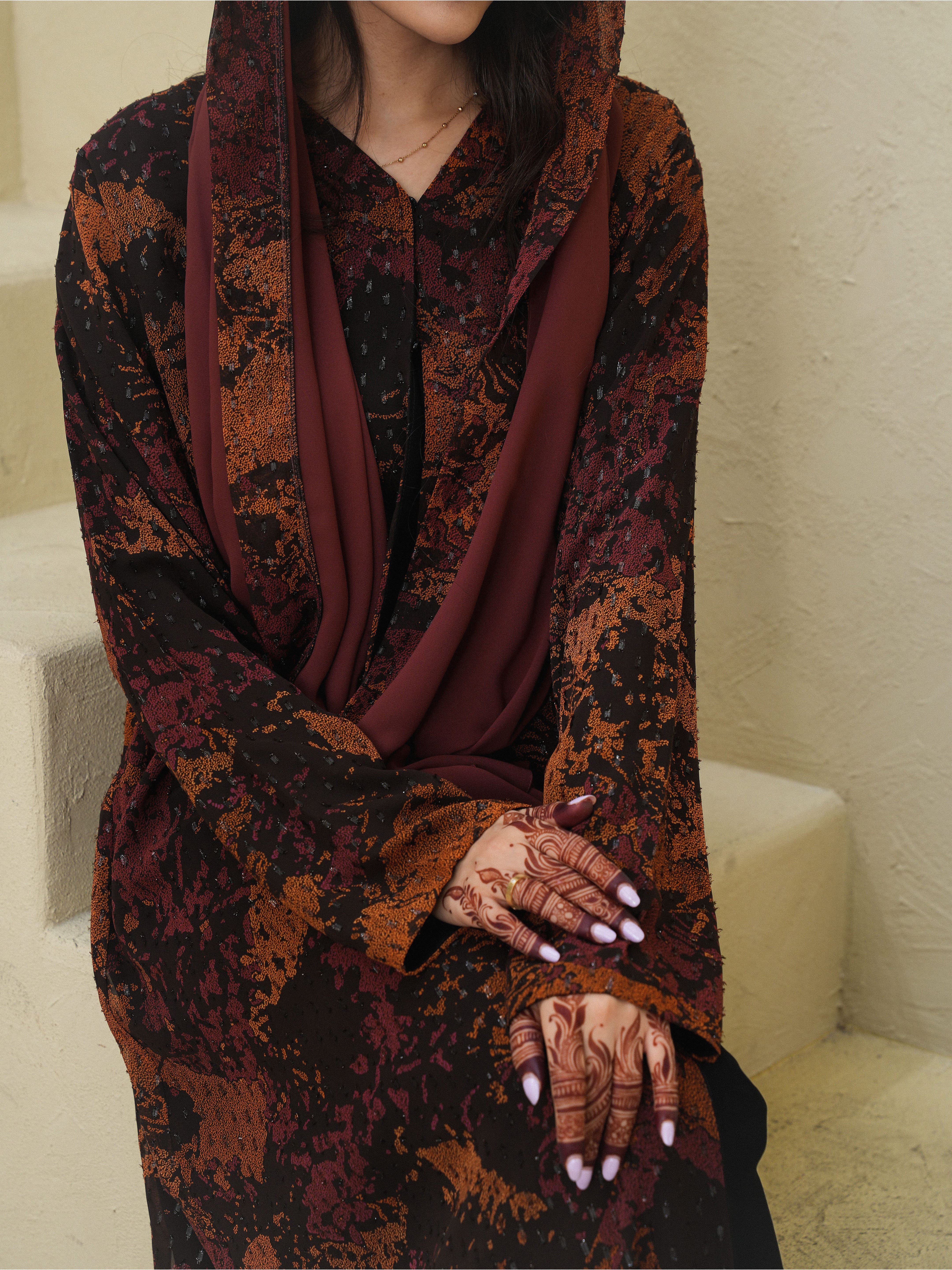 Abaya “Sunset Charm ”