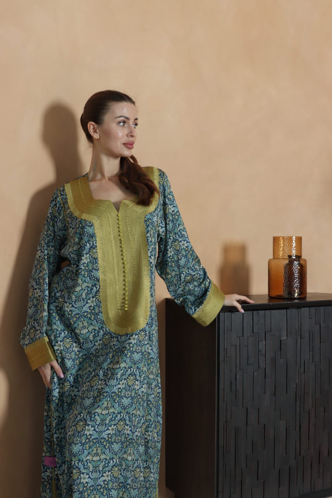 Golden Atlas Kaftan