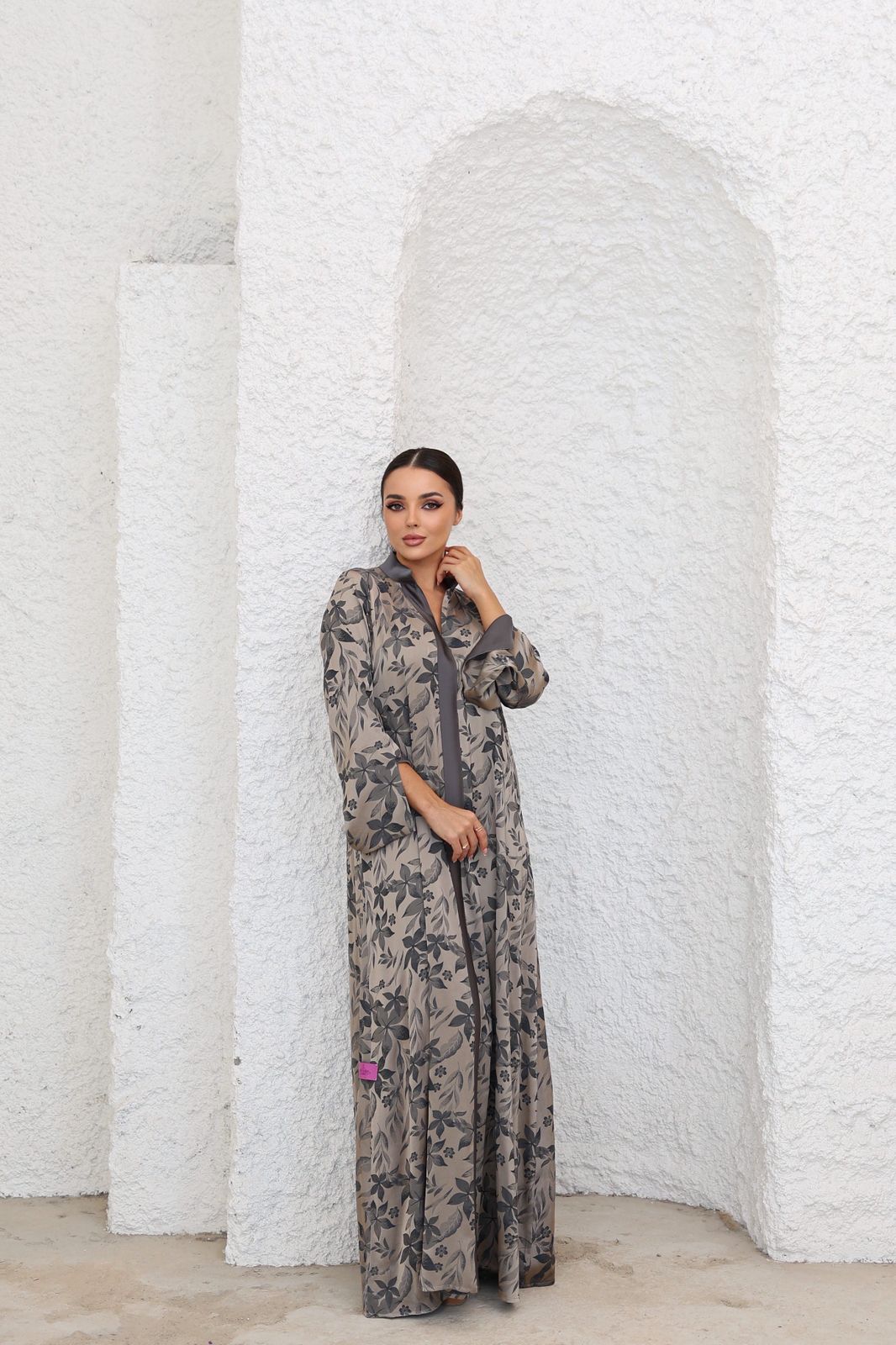 Jacquard Leaf Jalabiya