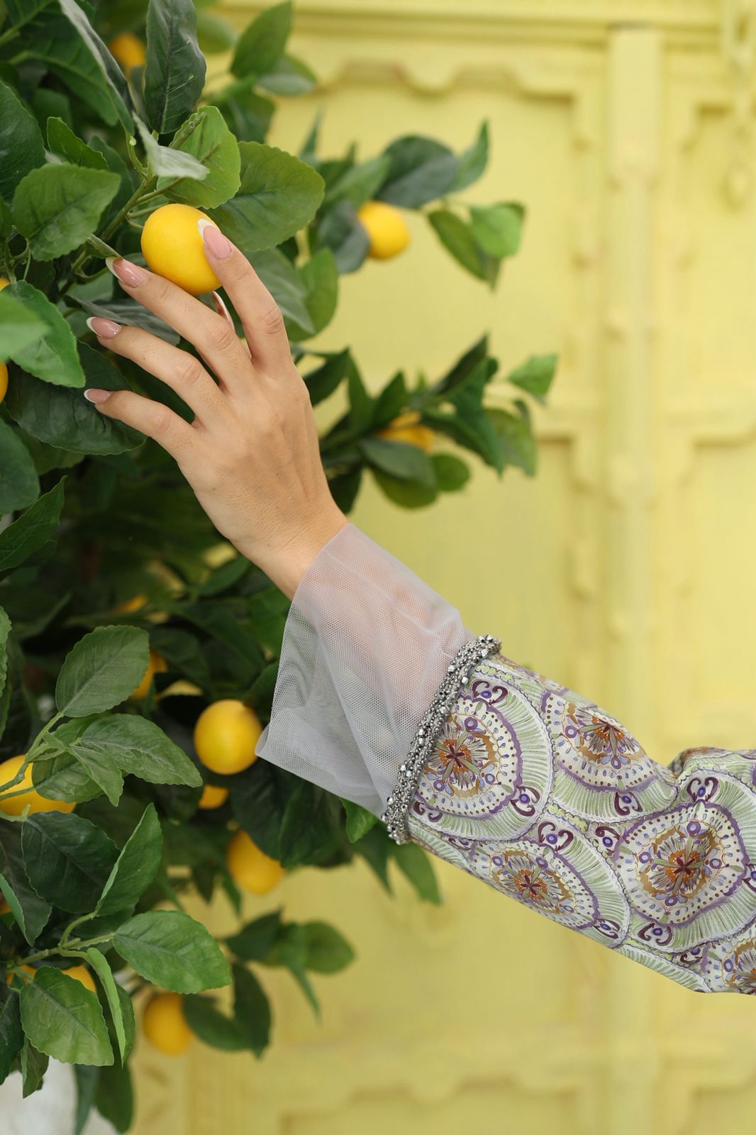 Mint Liberty Cotton Jalabiya