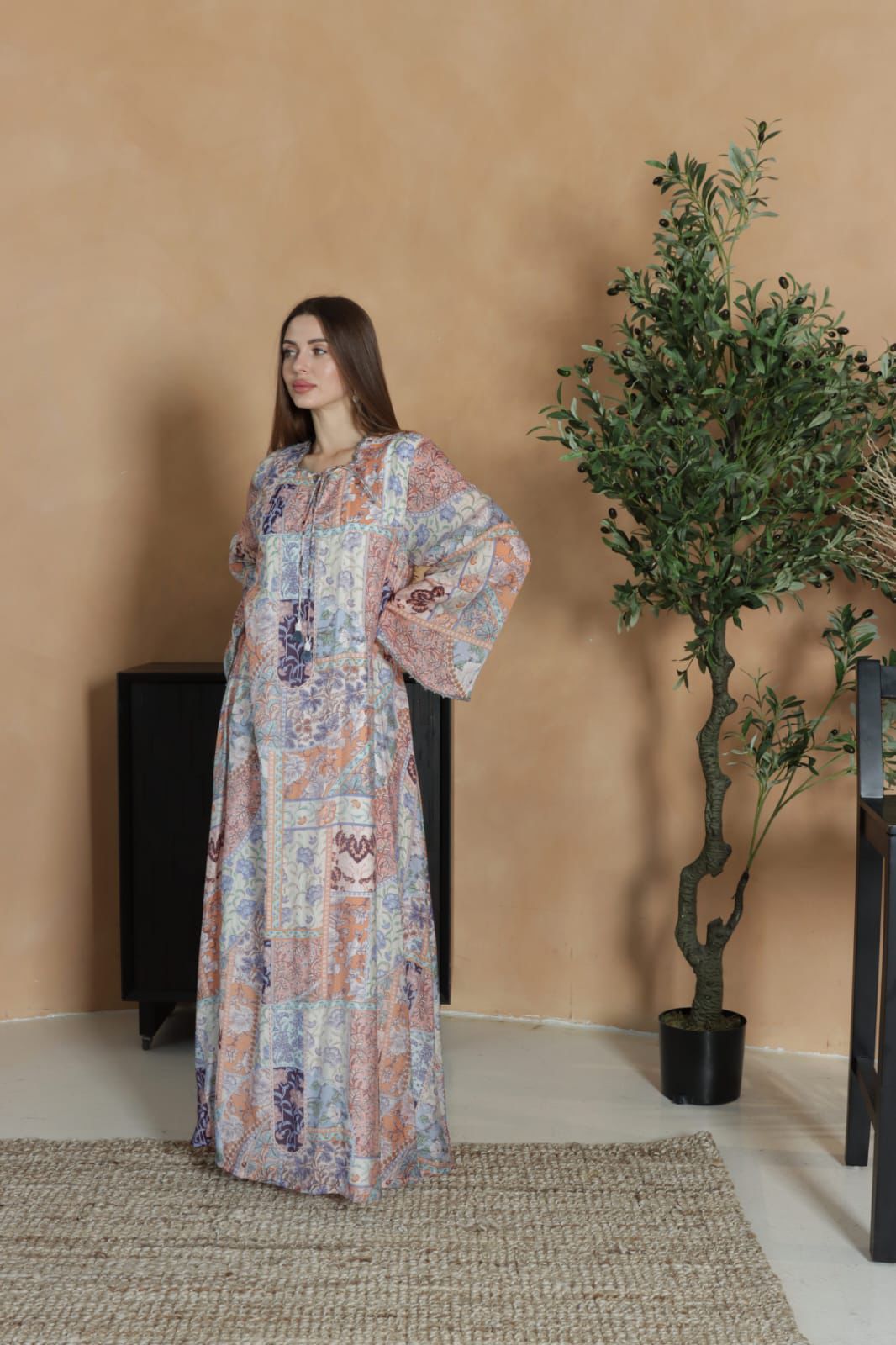 Pastel Garden Jalabiya