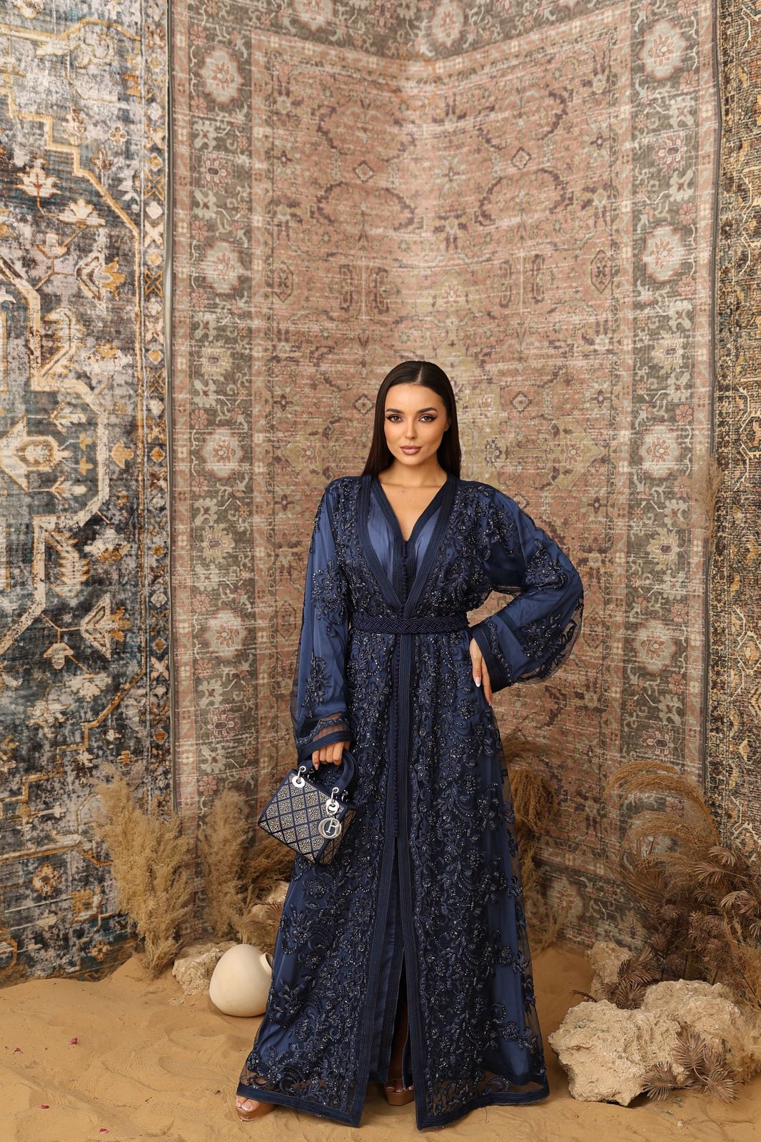 Royal Midnight Moroccan Kaftan