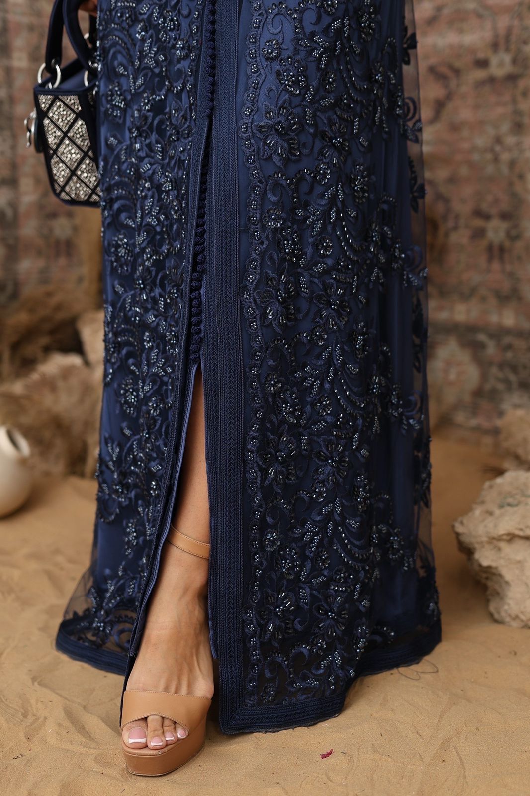 Royal Midnight Moroccan Kaftan