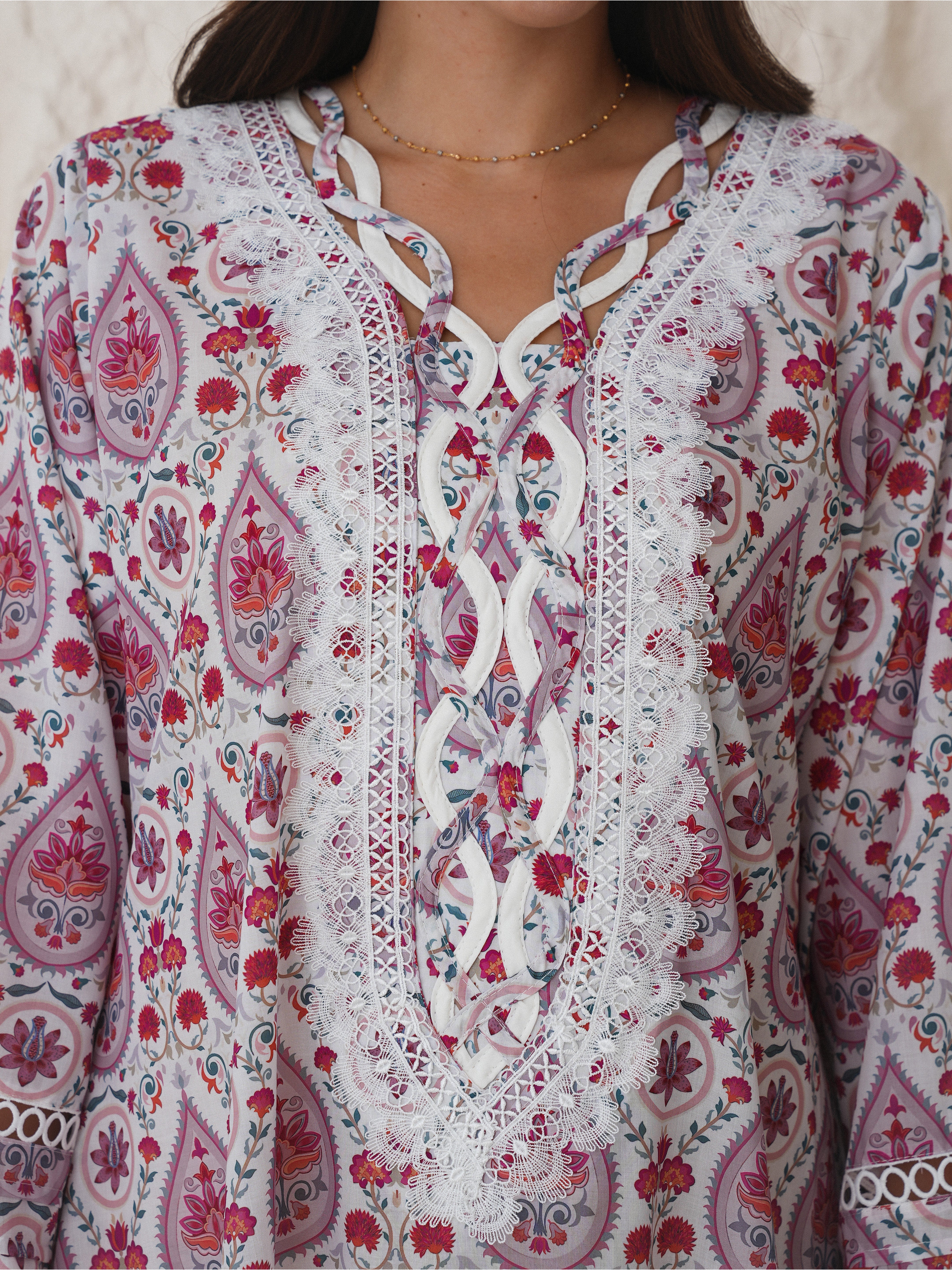 Blush Garden Jalabyia