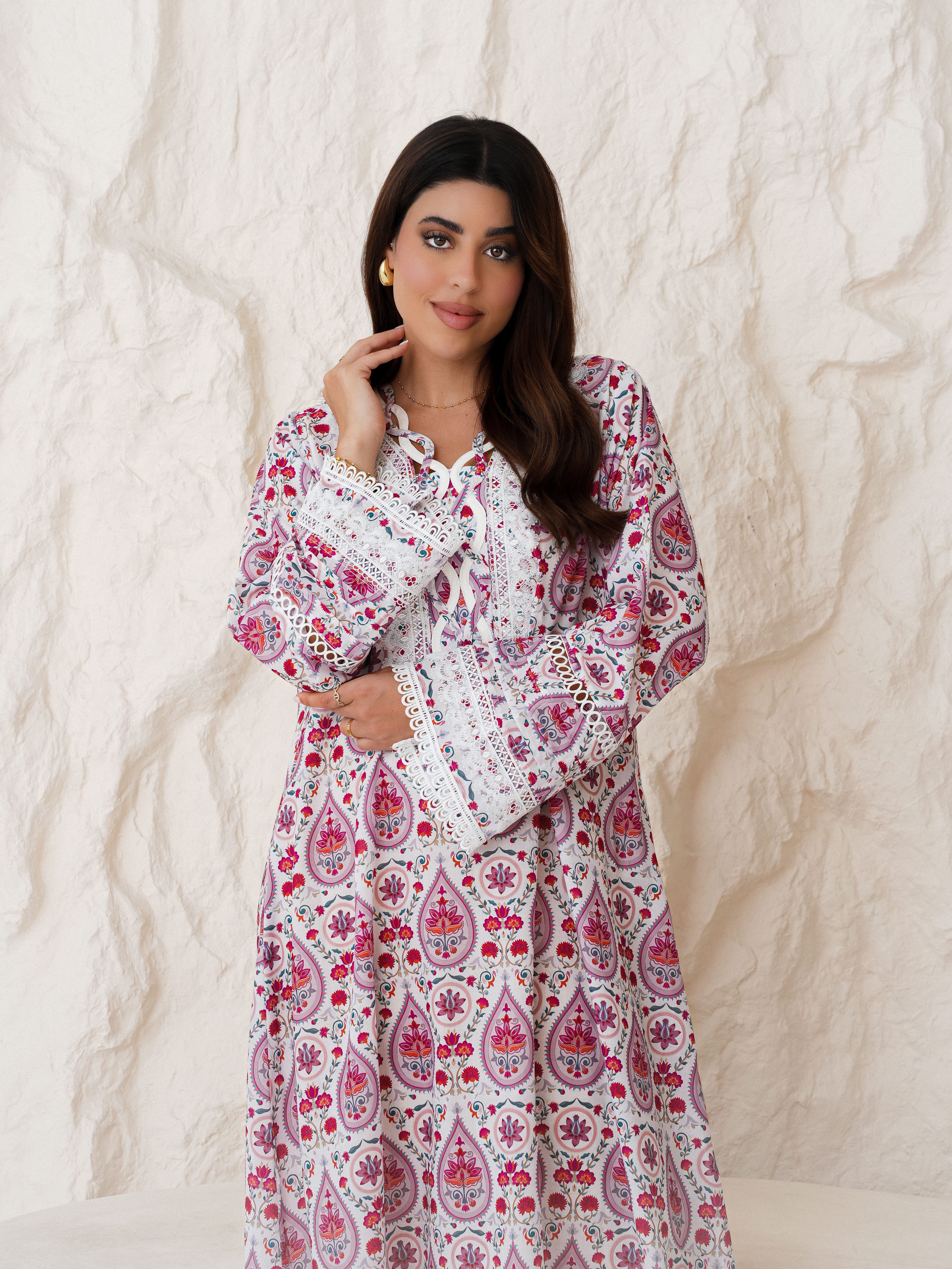 Blush Garden Jalabyia