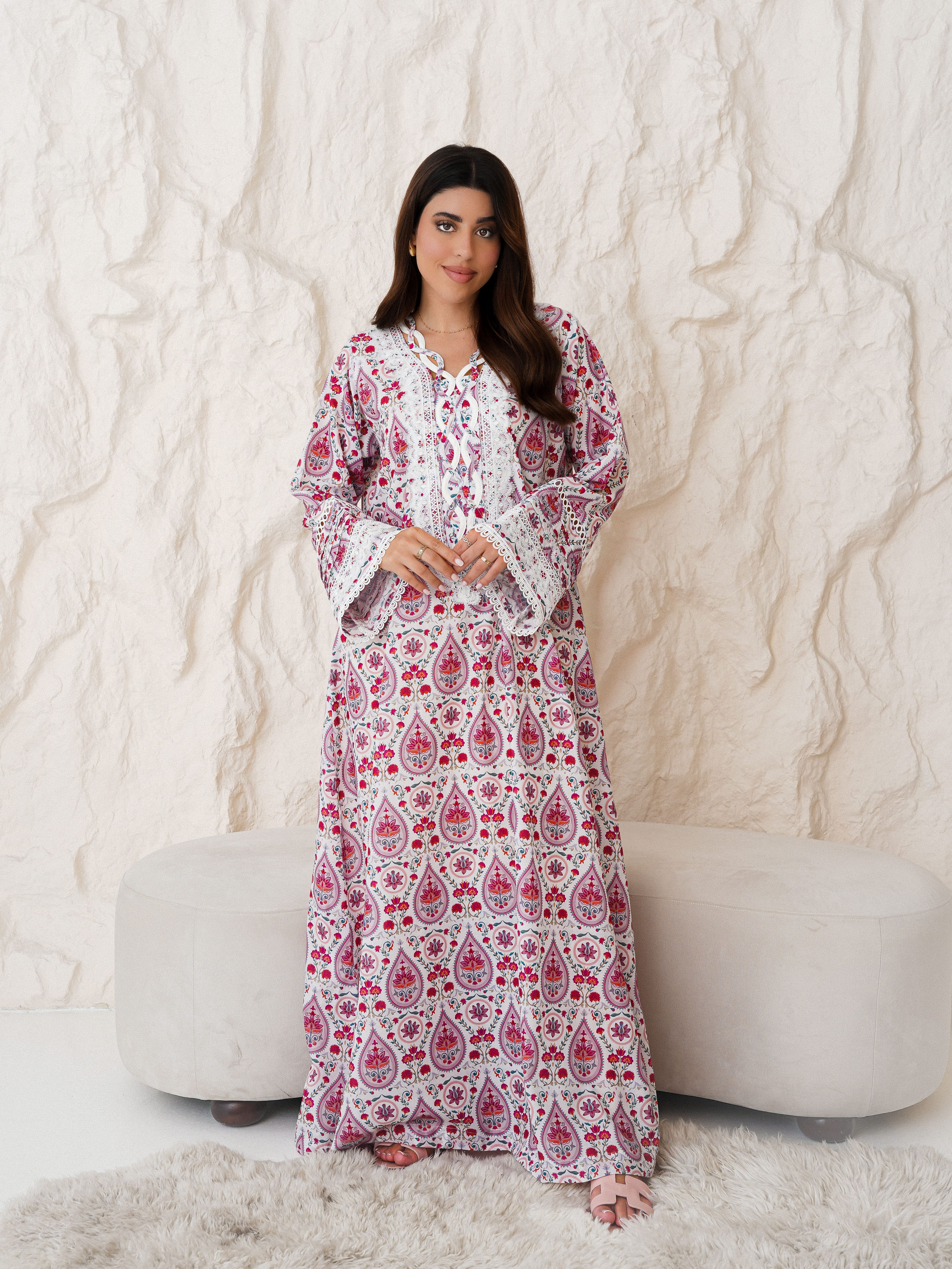 Blush Garden Jalabyia