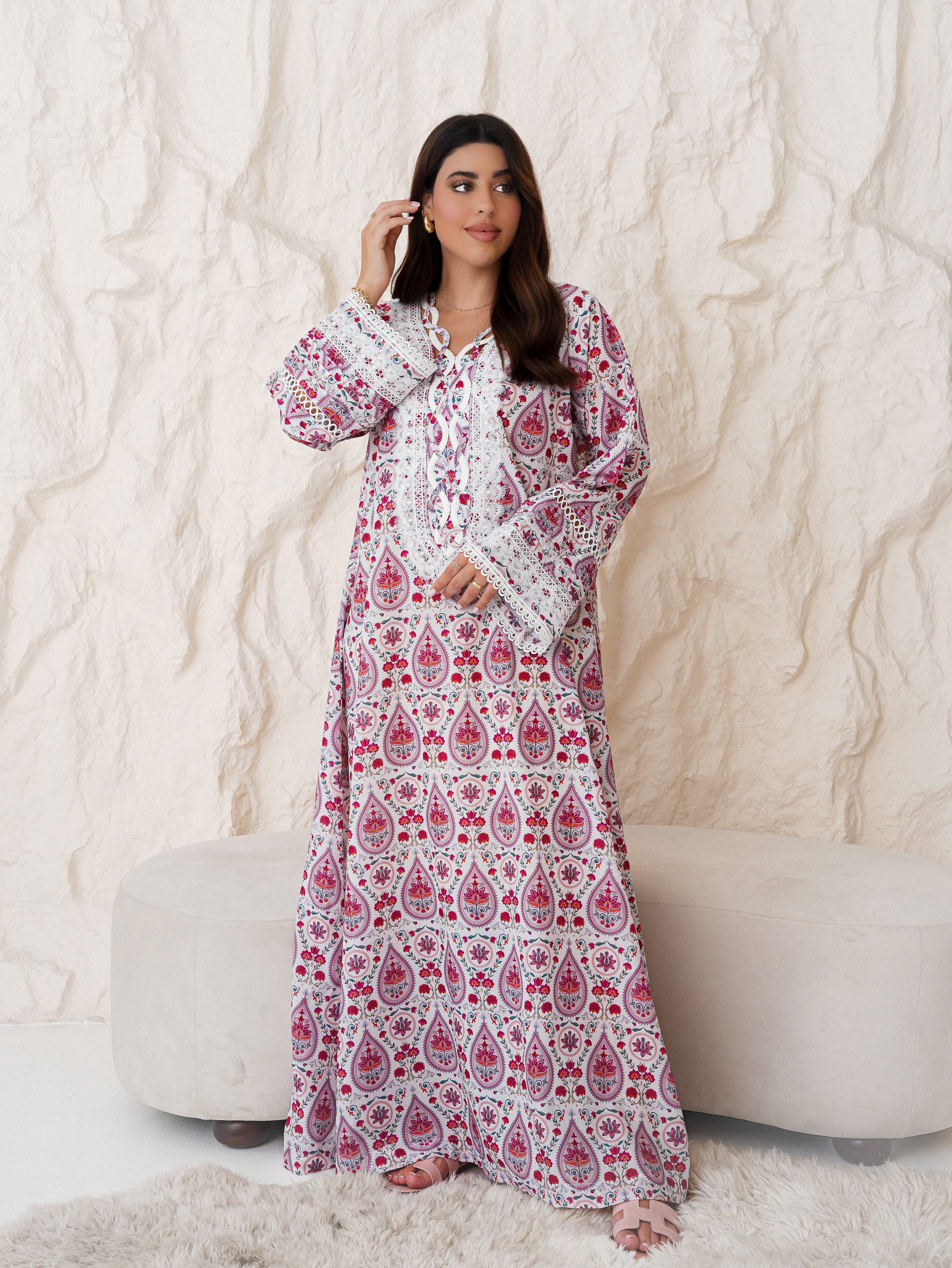 Blush Garden Jalabyia