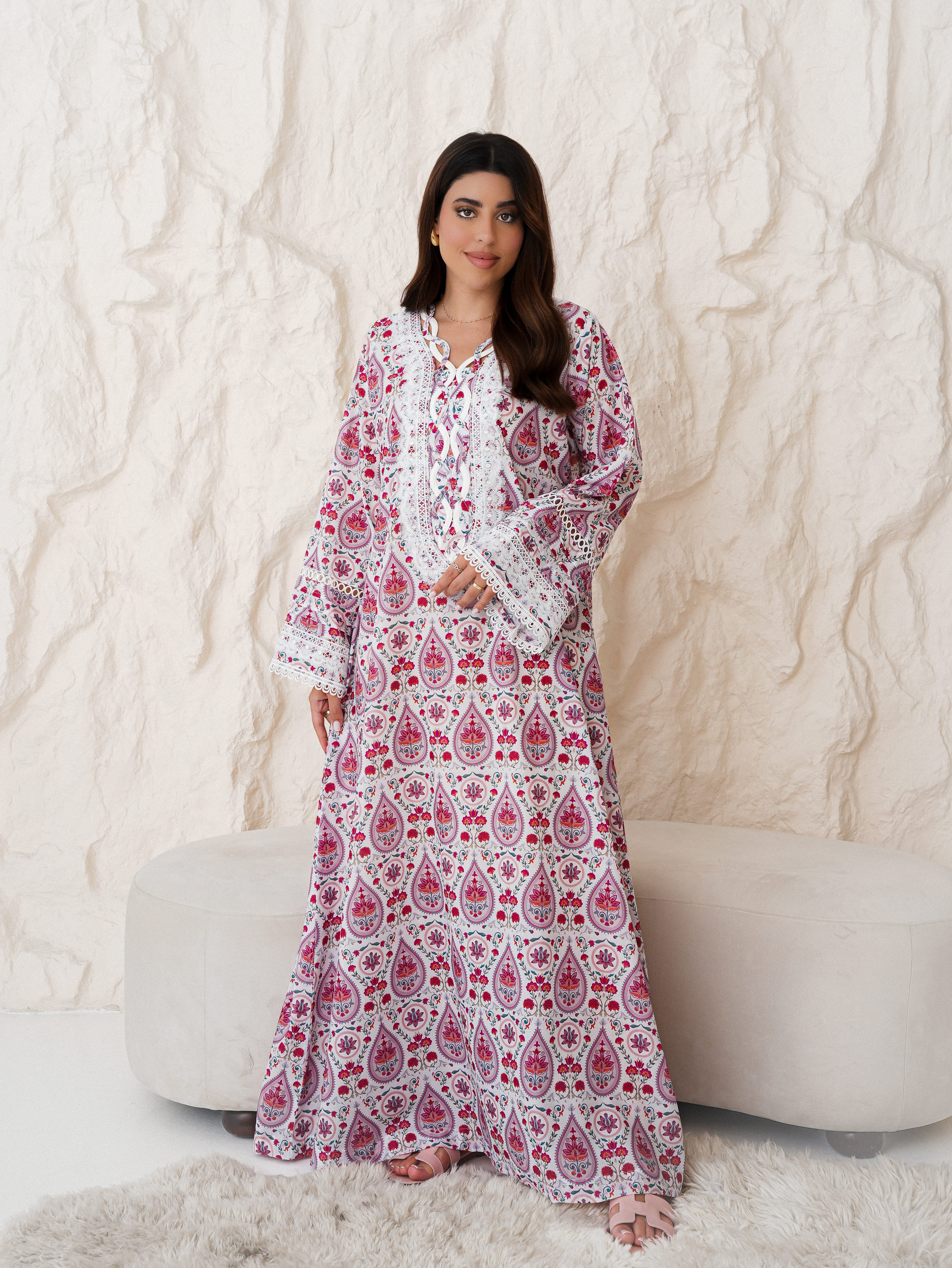 Blush Garden Jalabyia