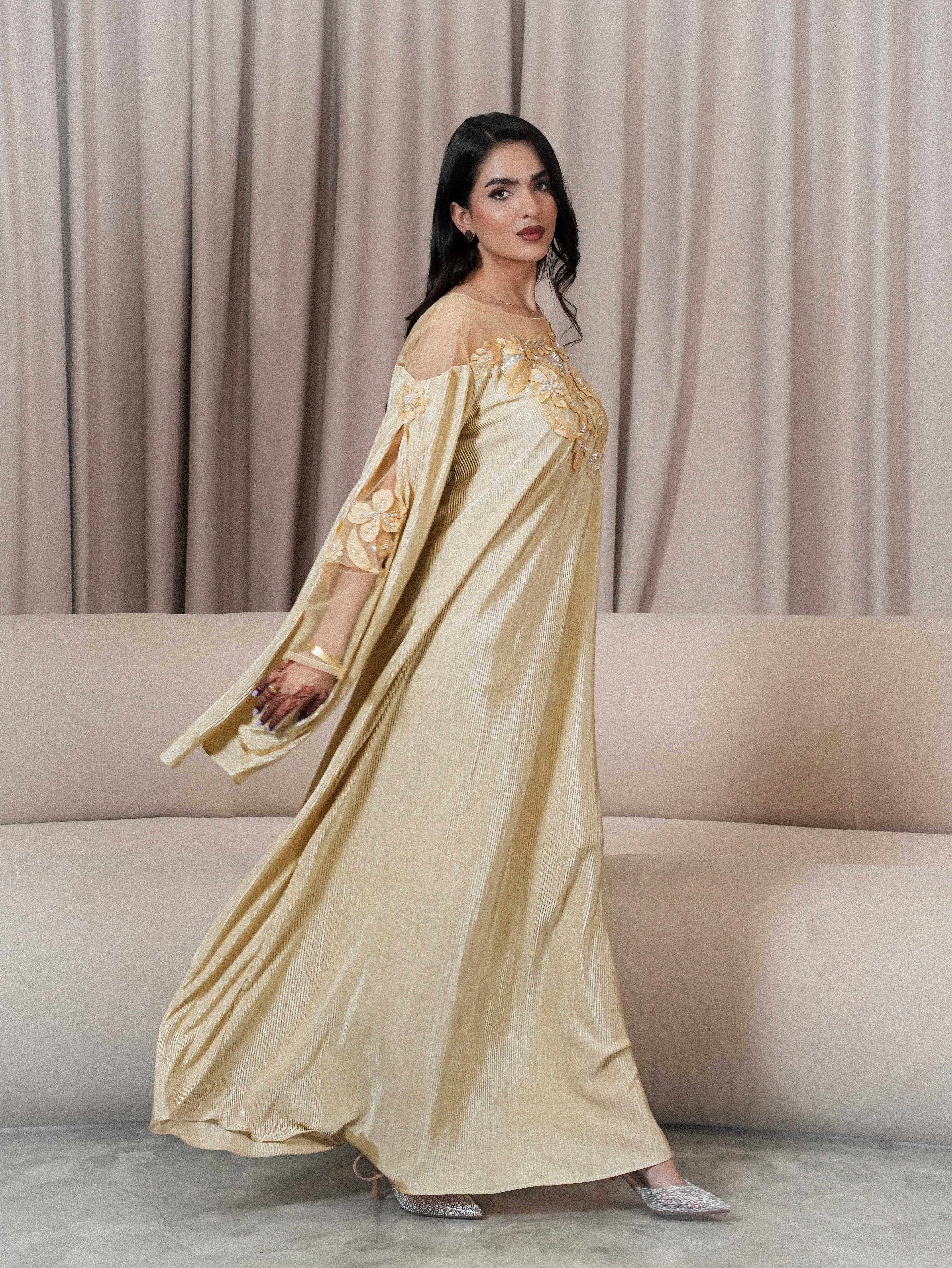 Royal Gold Dress