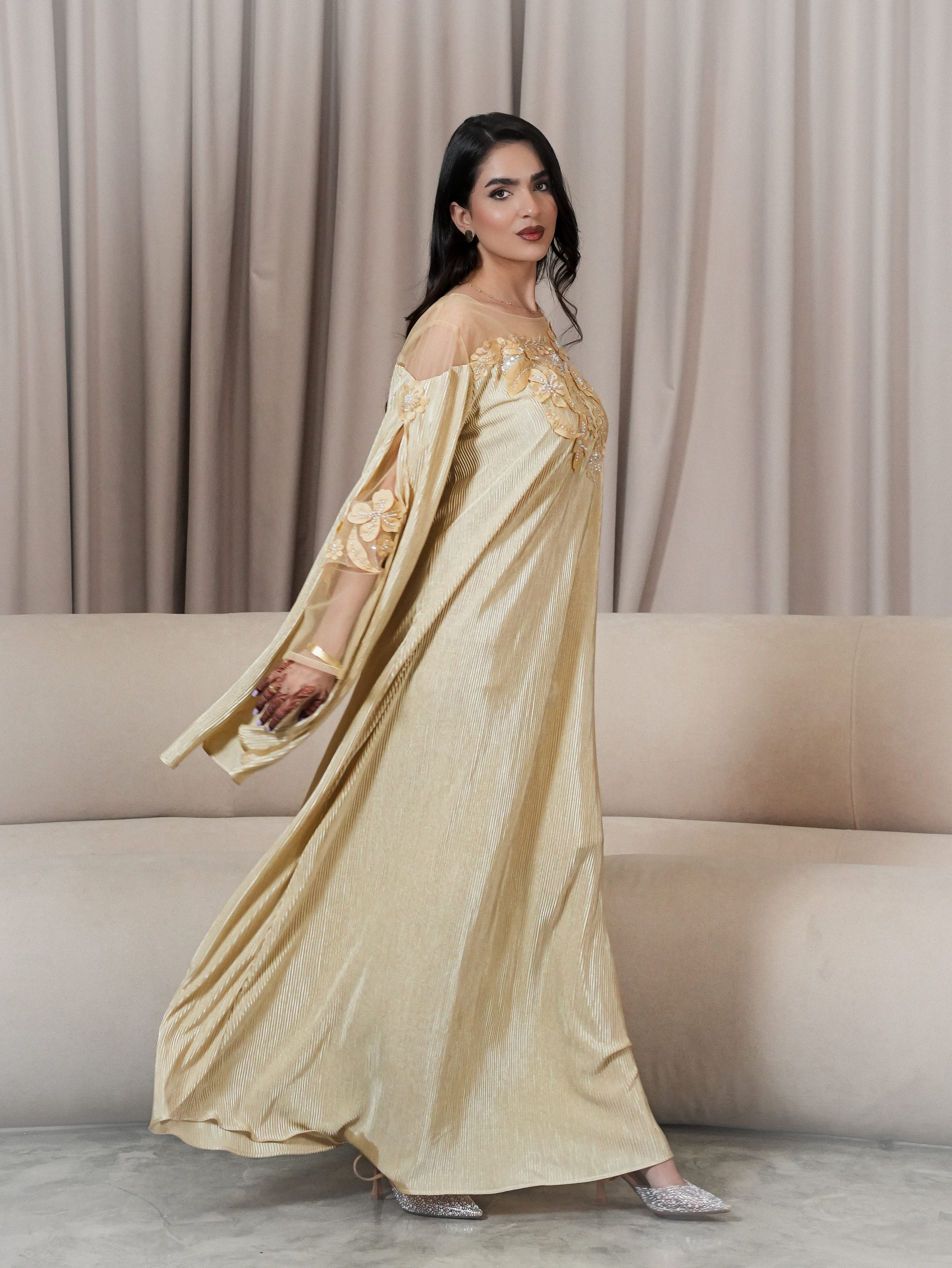 Royal Gold Dress
