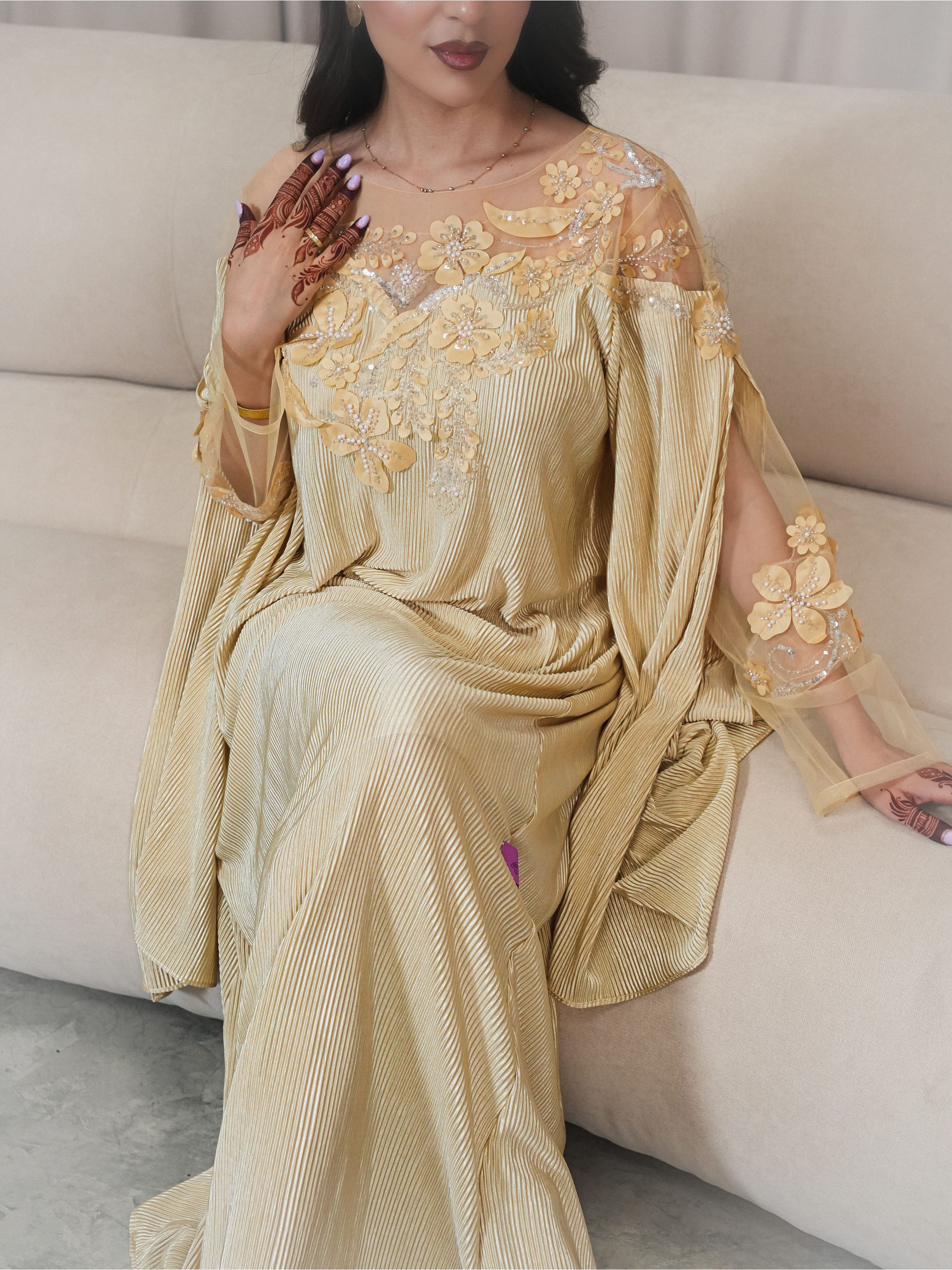 Royal Gold Dress