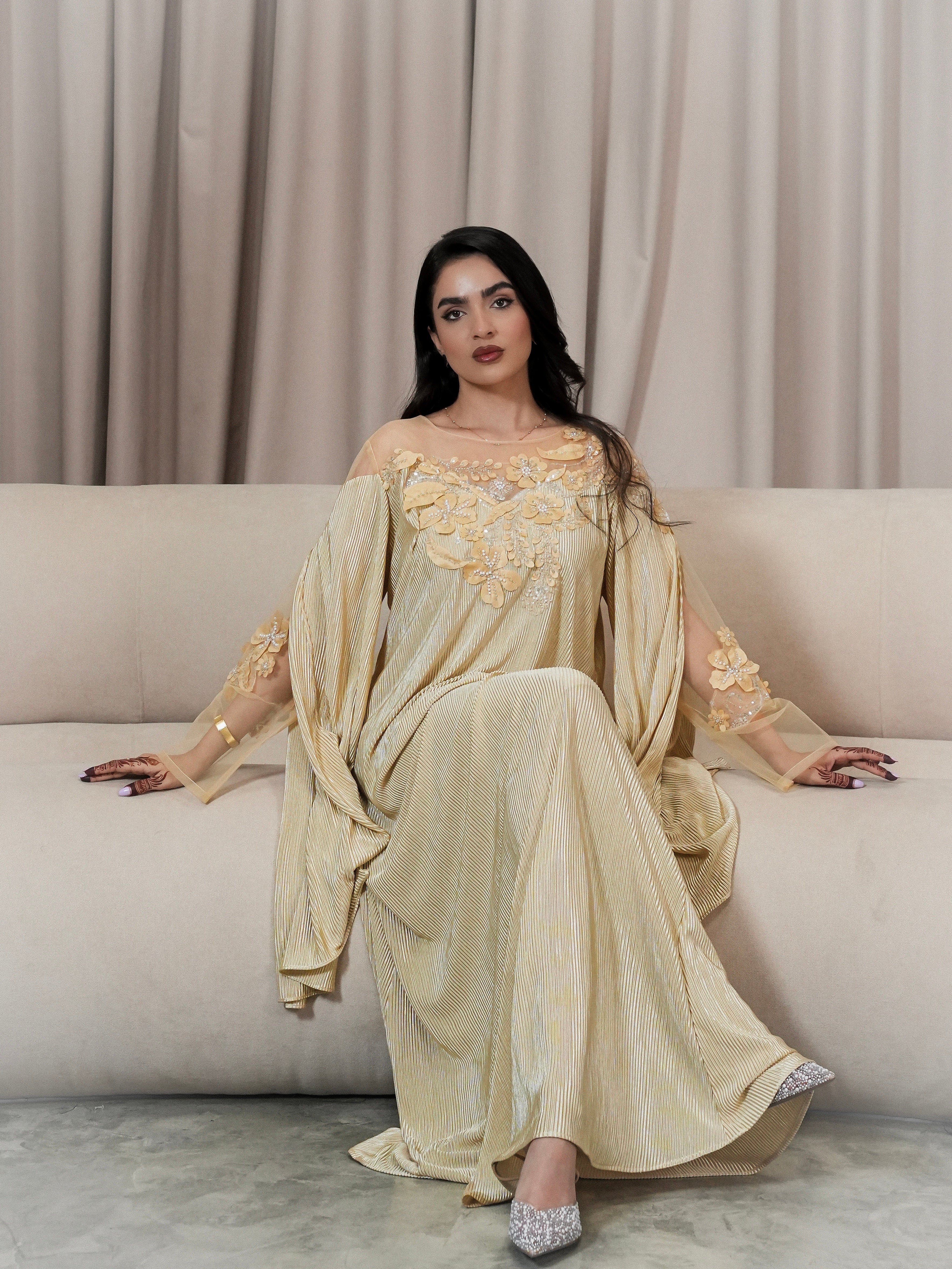 Royal Gold Dress