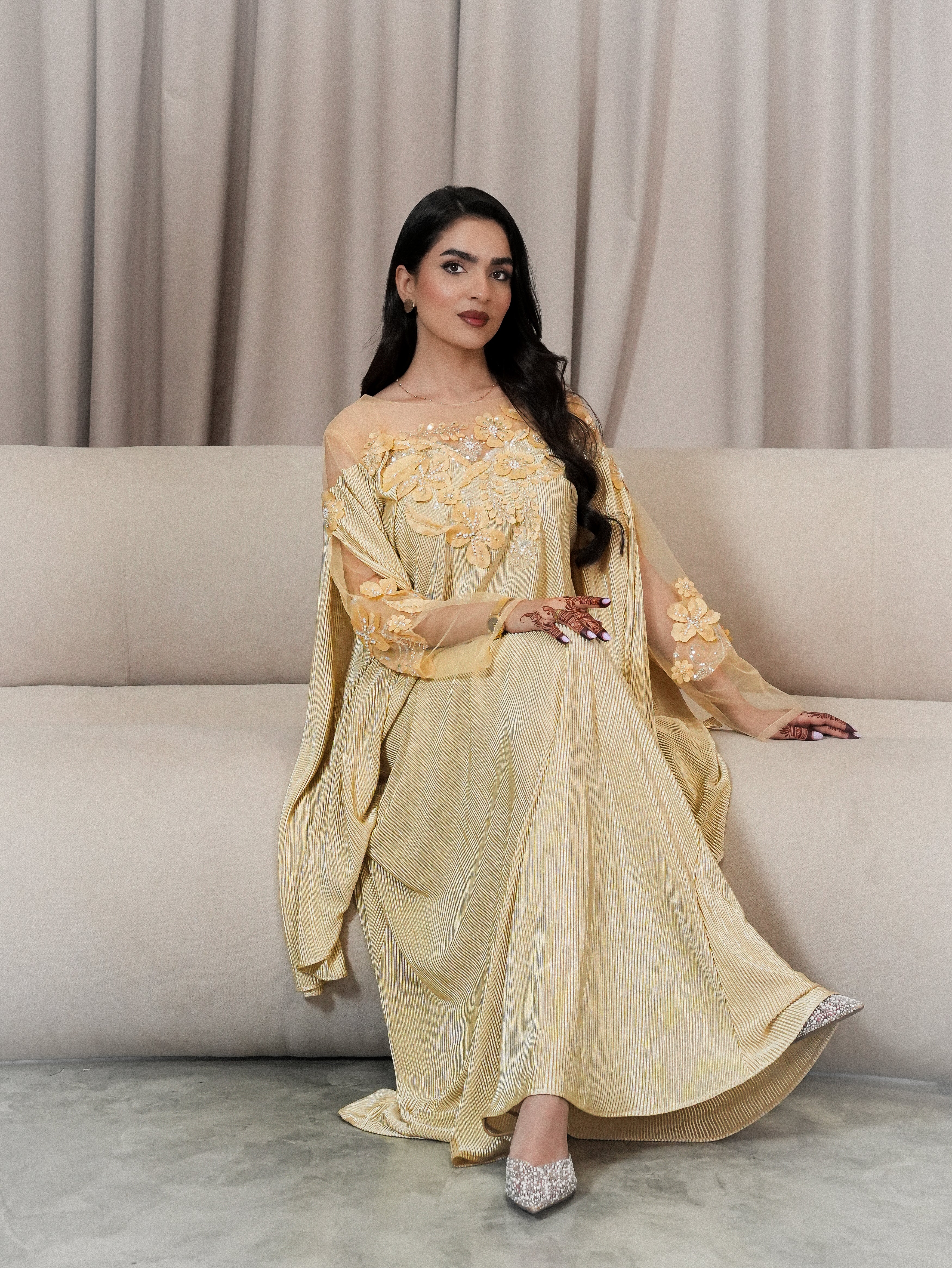 Royal Gold Dress