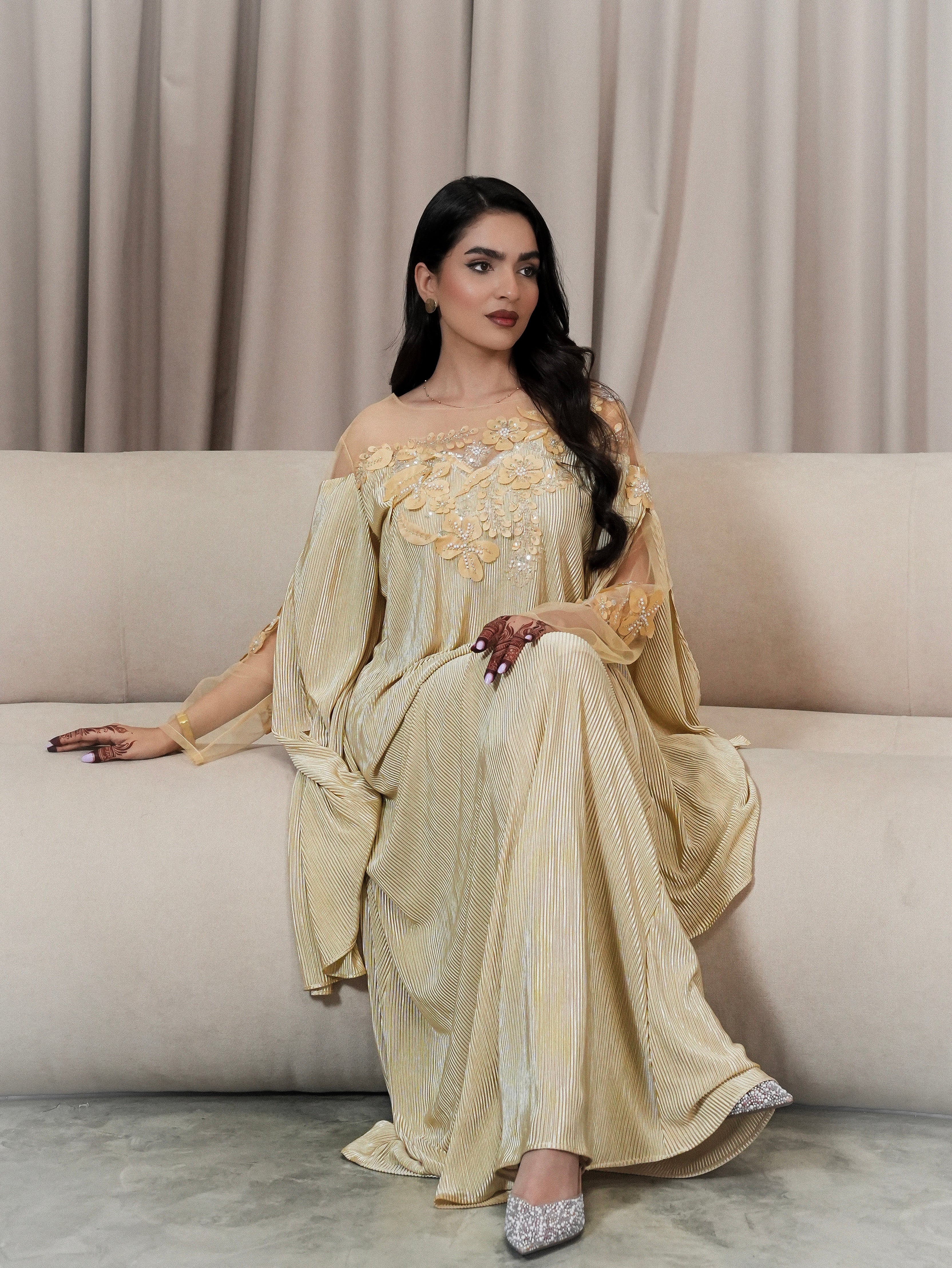 Royal Gold Dress