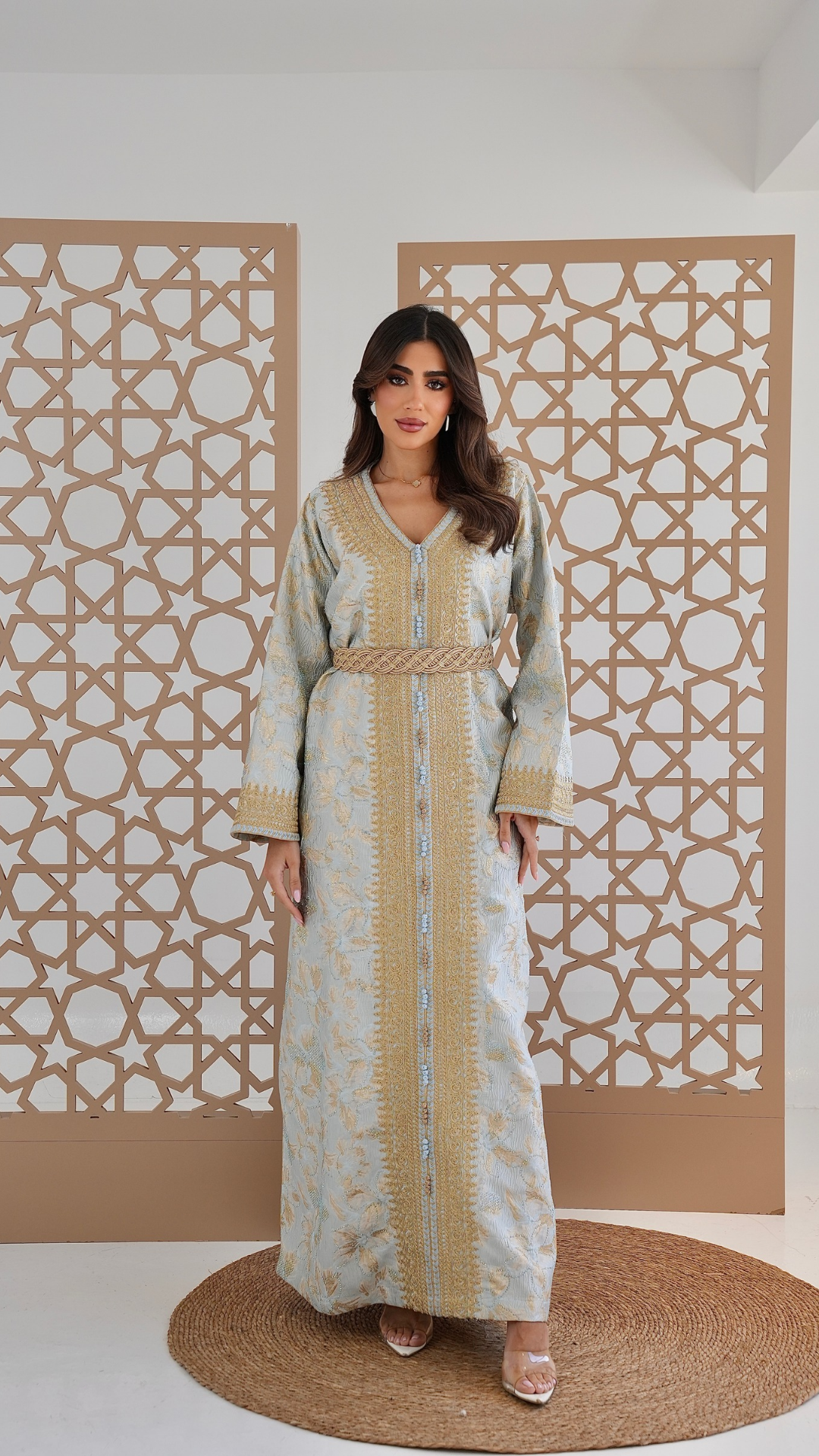 Blue Fes Touch kaftan