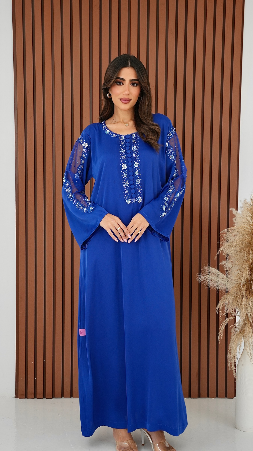 Sapphire Bloom Dress