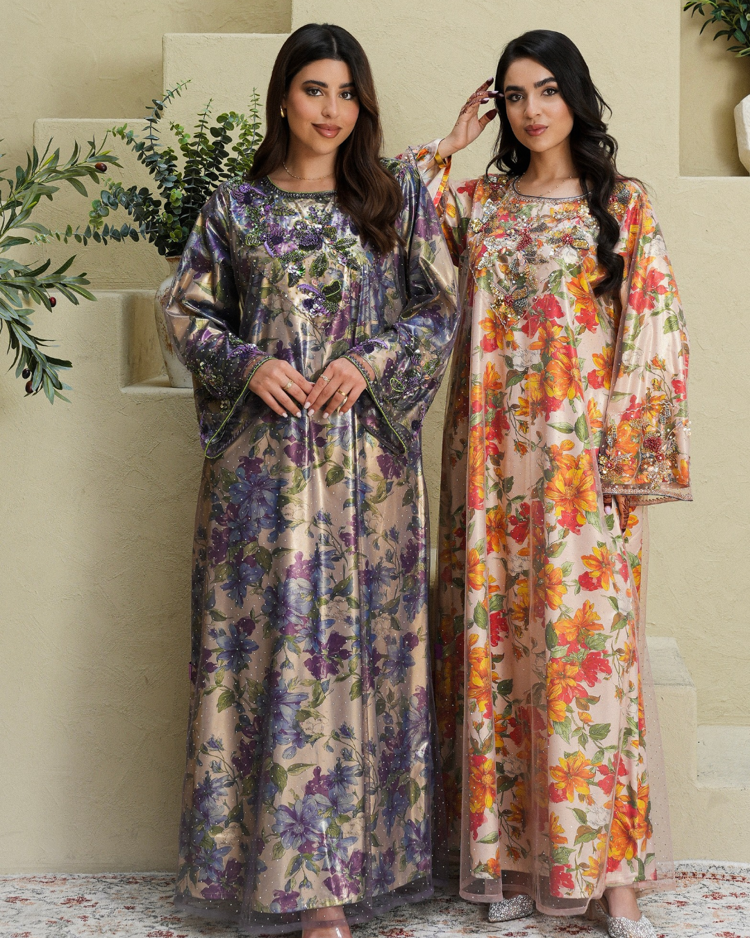 Golden Bloom Dress