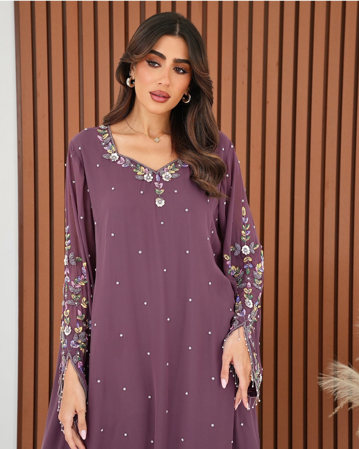 Violet Night Dress