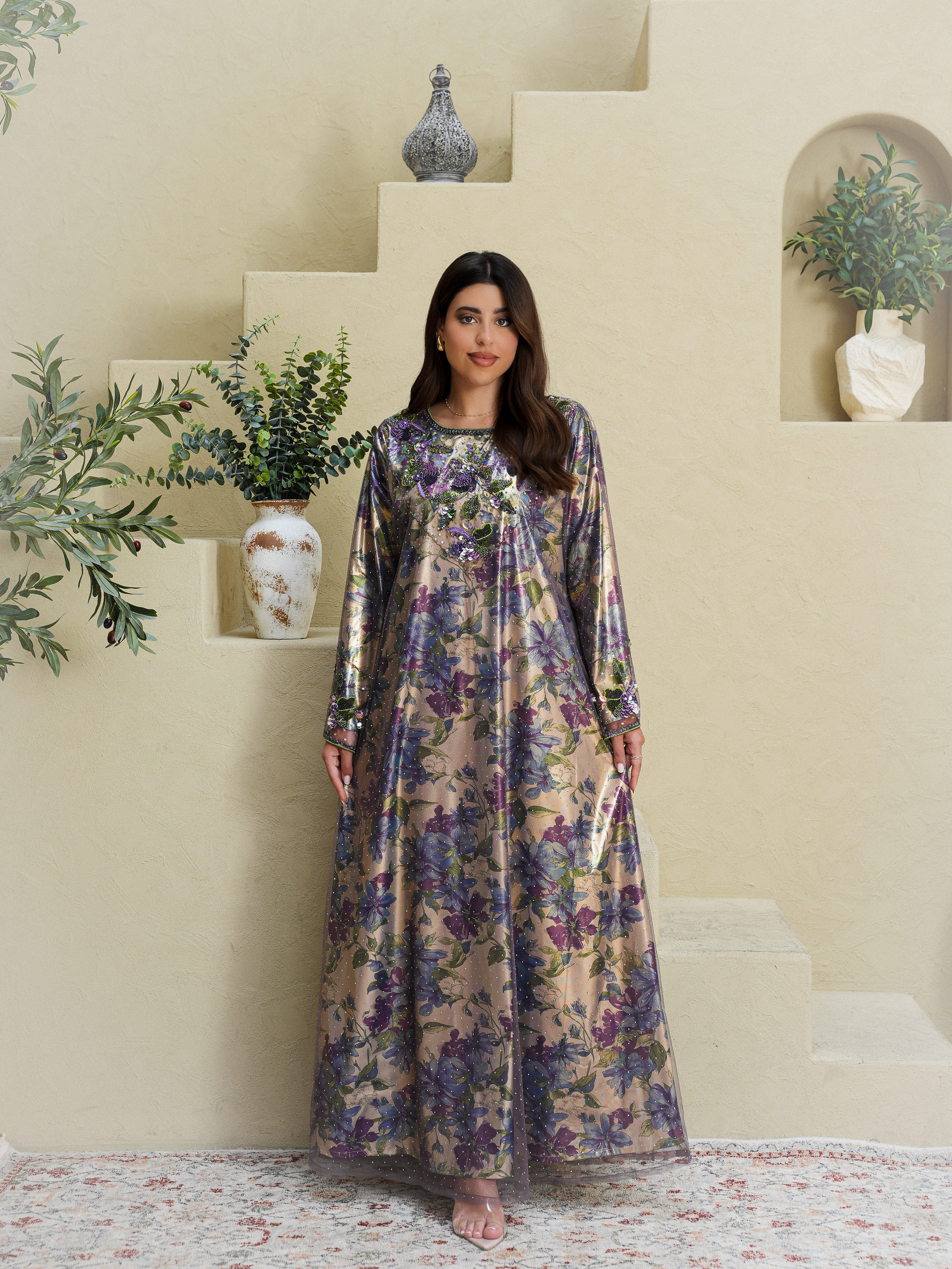 Violet Radiance Dress