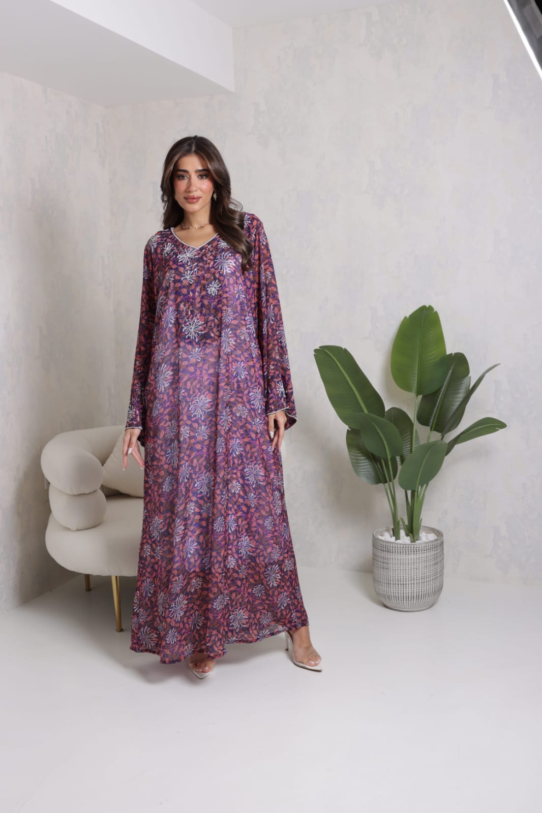 “Violet Whisper” Dress