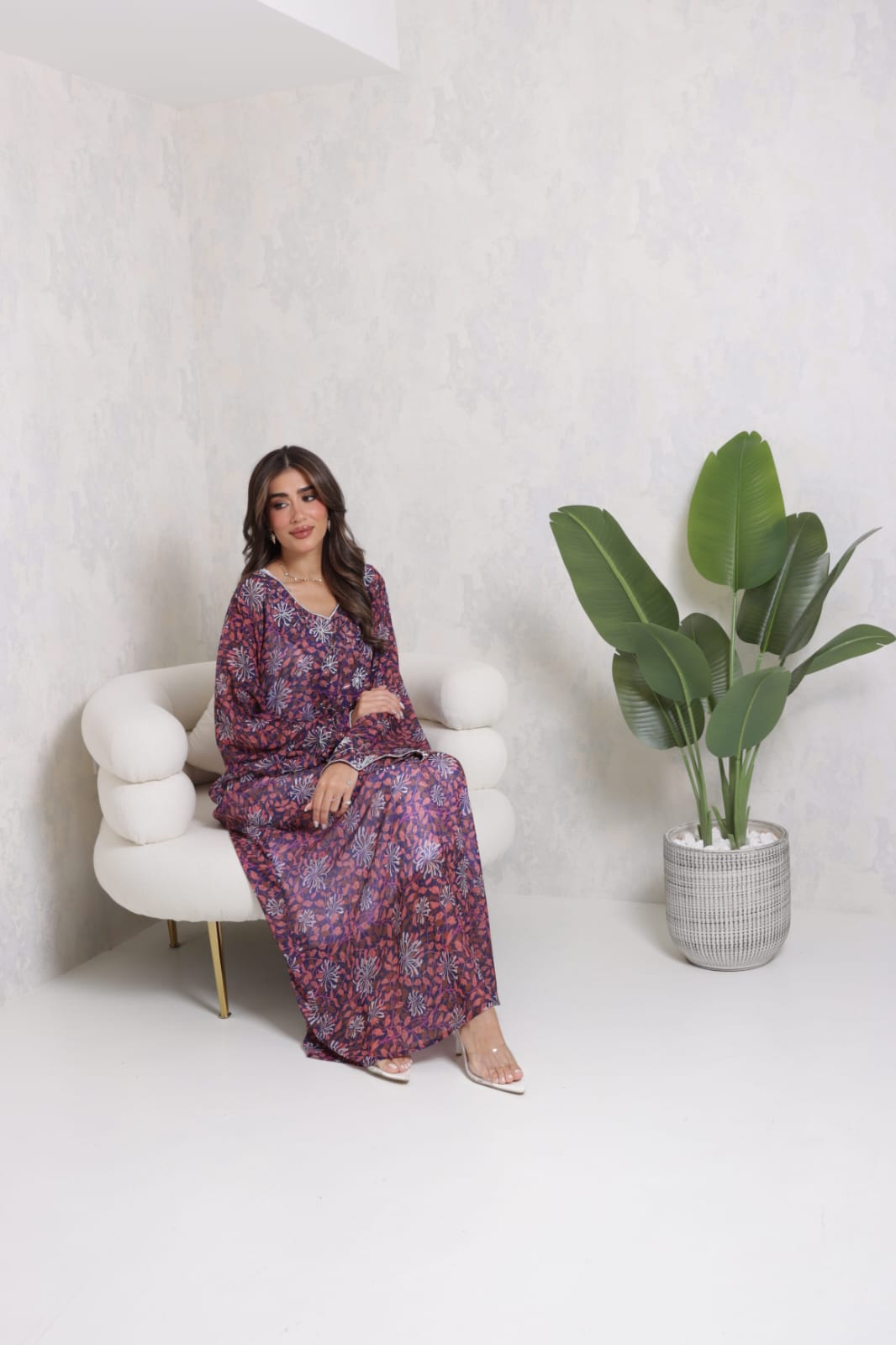 “Violet Whisper” Dress