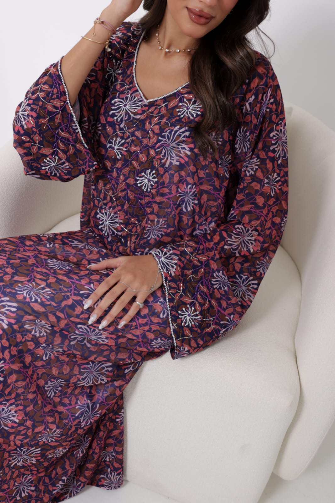 “Violet Whisper” Dress