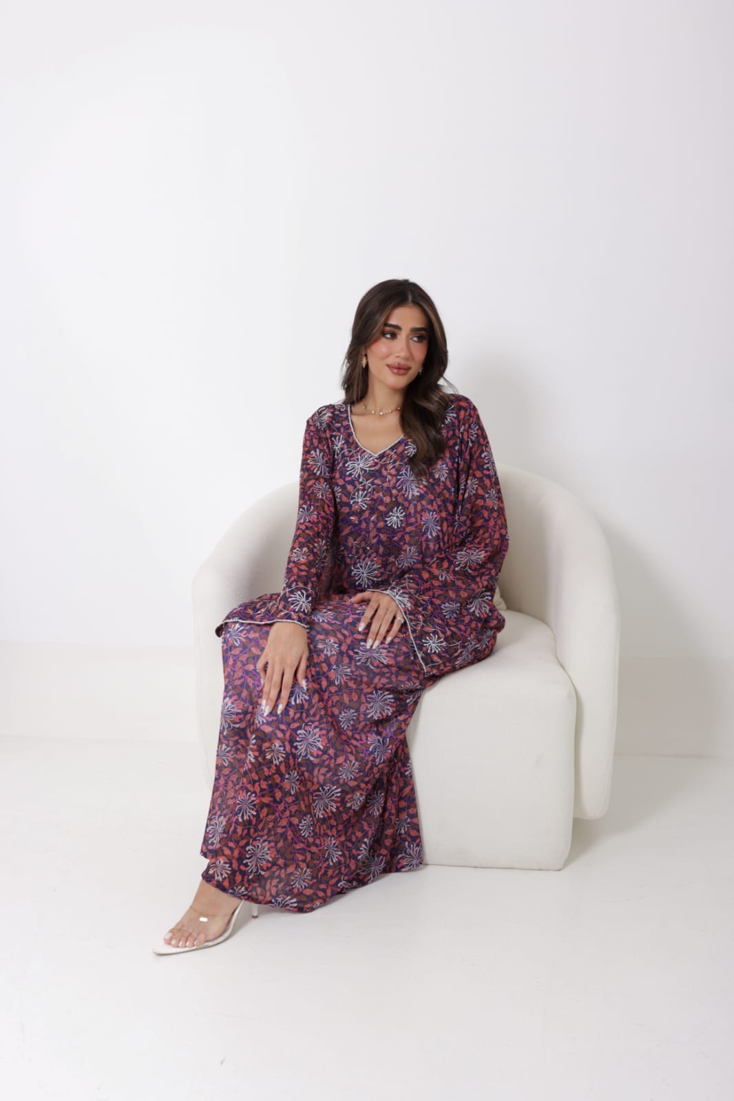 “Violet Whisper” Dress